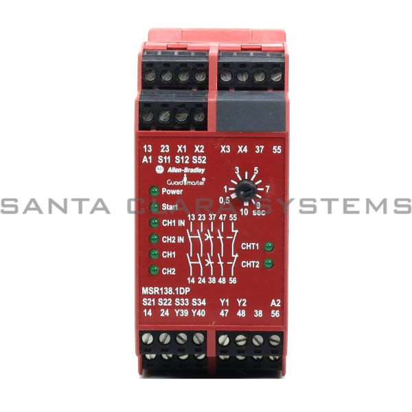 Allen Bradley Monitoring Safety Relay GuardMaster MSR138 24V 440R