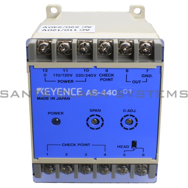 Keyence Sensor Amplifier AS 440 01 En Stock Y Listos Para Enviar