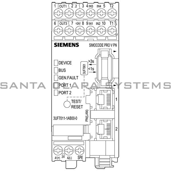 Uf Ab Siemens Basic Unit Simocode Uf Ab Santa