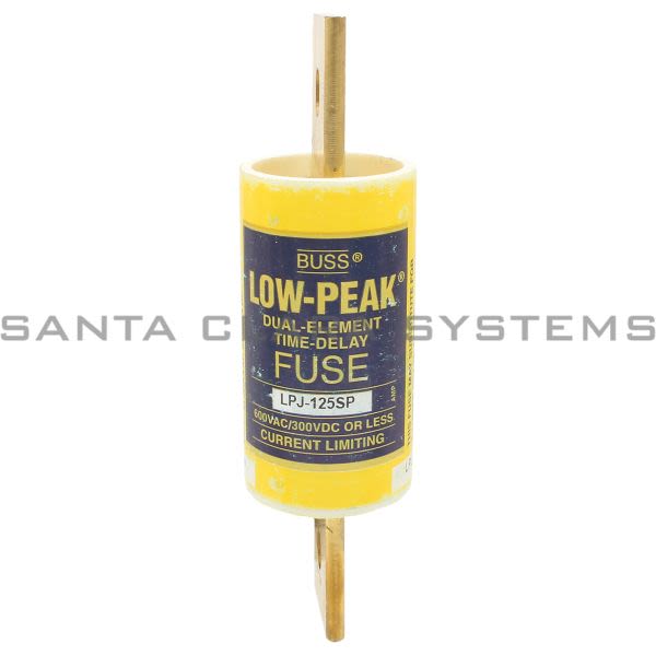 Bussmann LPJ-125SP Fuse Low Peak Class J T/D Product Image