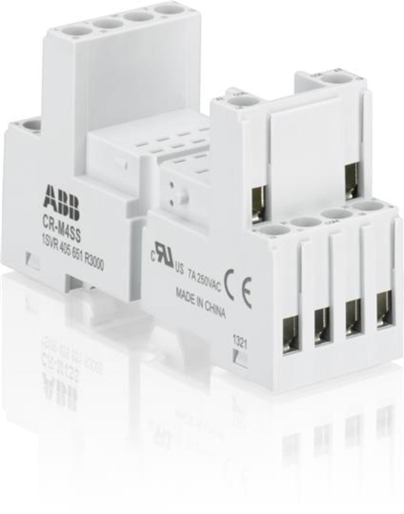 ABB CR-PH Holder for CR-P socket 1SVR405659R0000 set of 10 pieces 