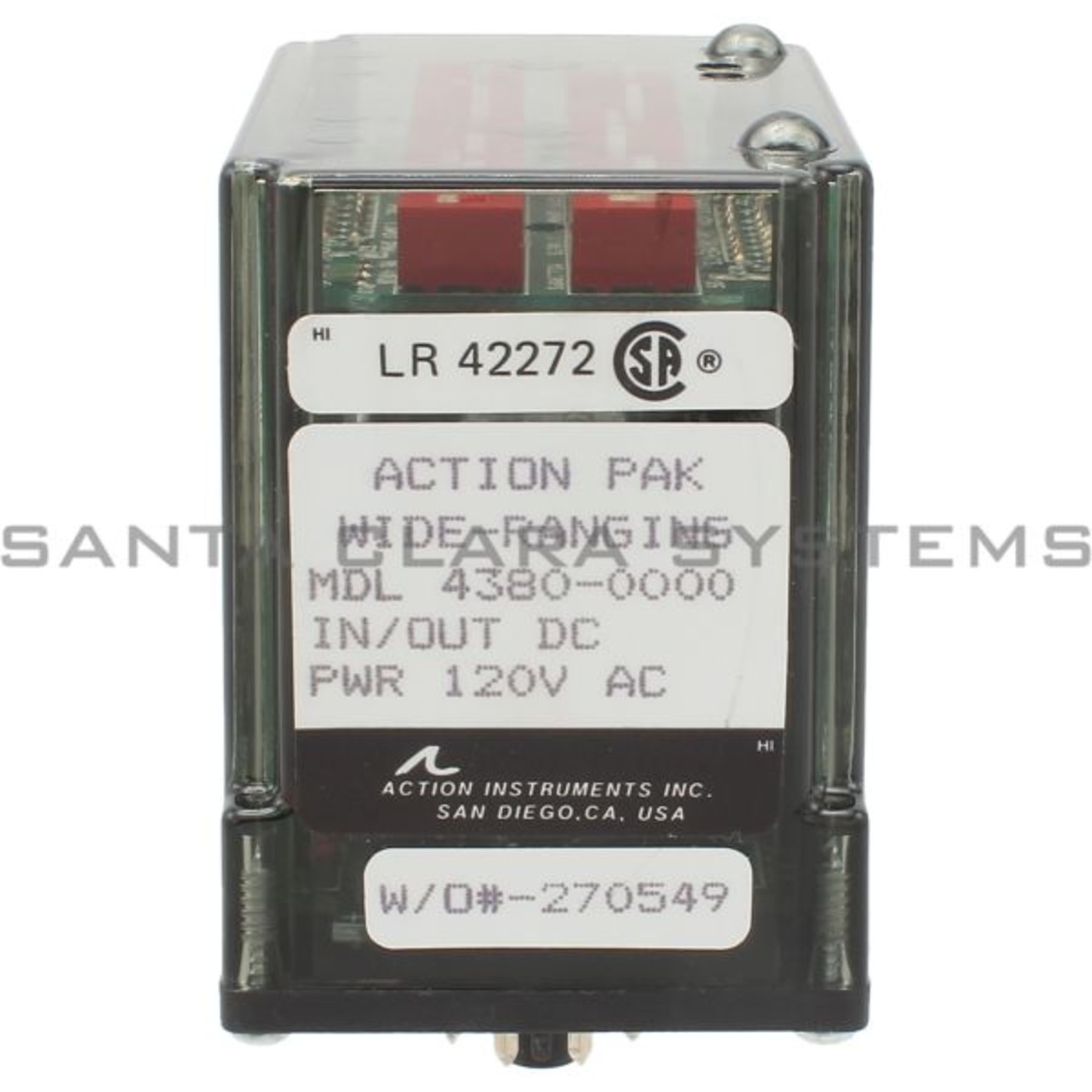 Action Instruments Pak 4380-0000 Signal Conditioner 