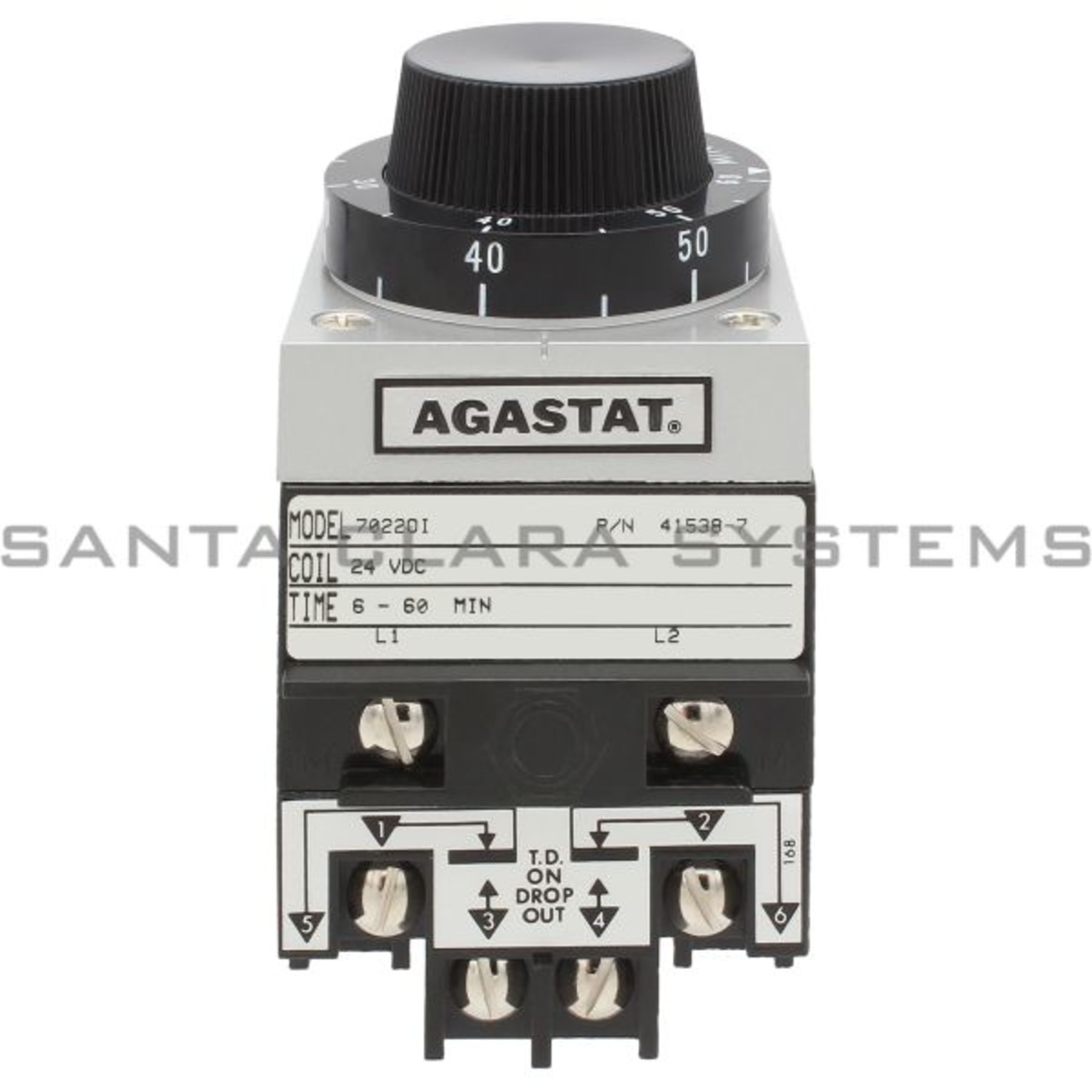 7022OI Agastat Time Delay Relay 1 1423164 4 Santa Clara Systems