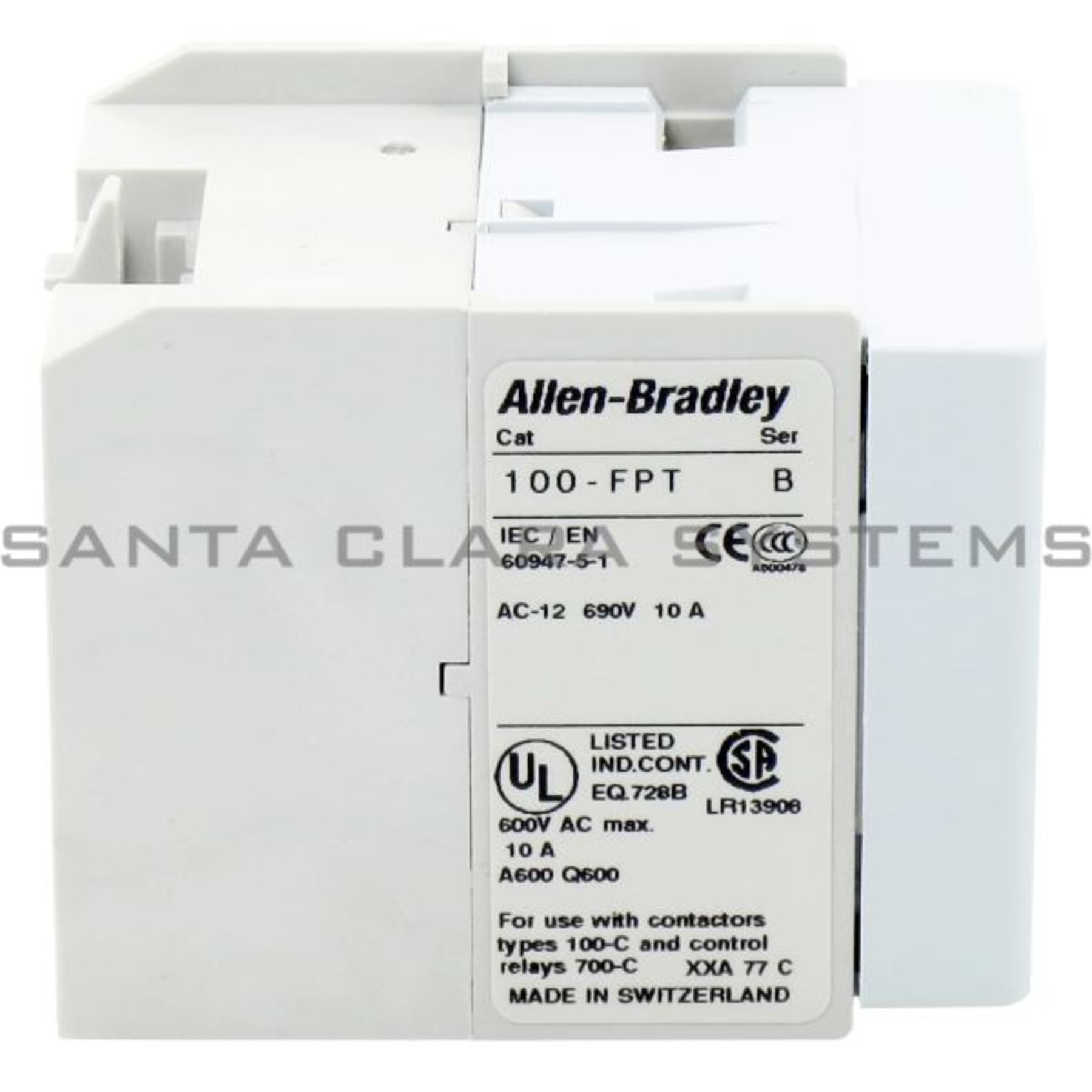 100-FPTA30 Allen Bradley In stock and ready to ship - Santa Clara Systems