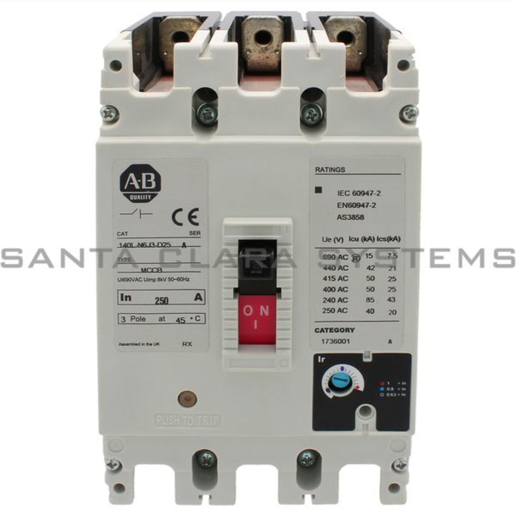 140L-N6J3-D25 Allen Bradley In stock and ready to ship - Santa