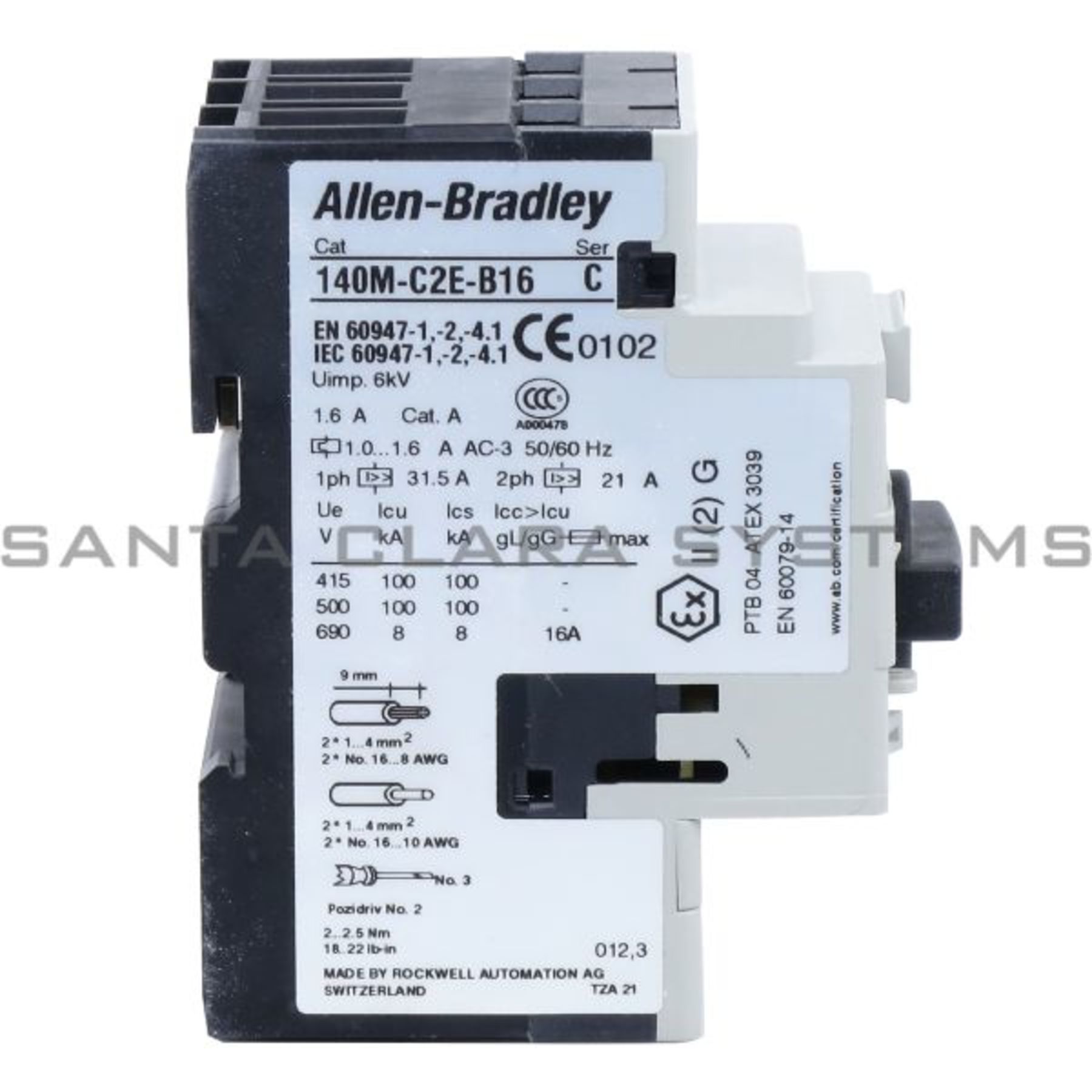 140M-C2E-B16 Allen Bradley In stock and ready to ship - Santa