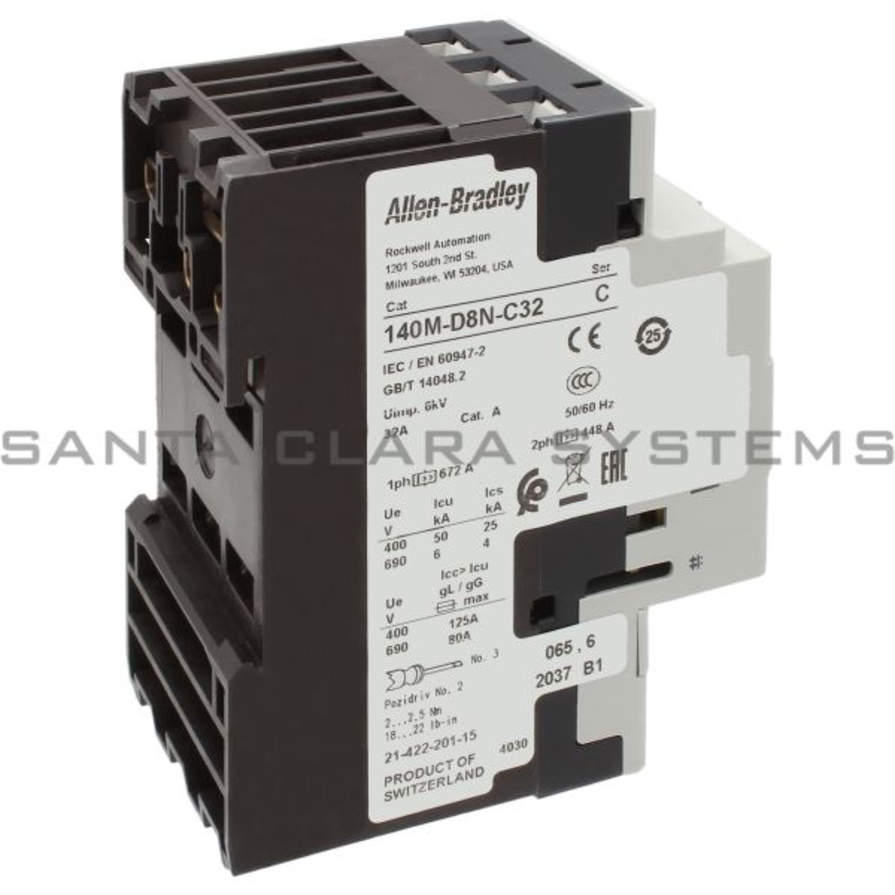 140M-D8N-C32 Allen Bradley In stock and ready to ship