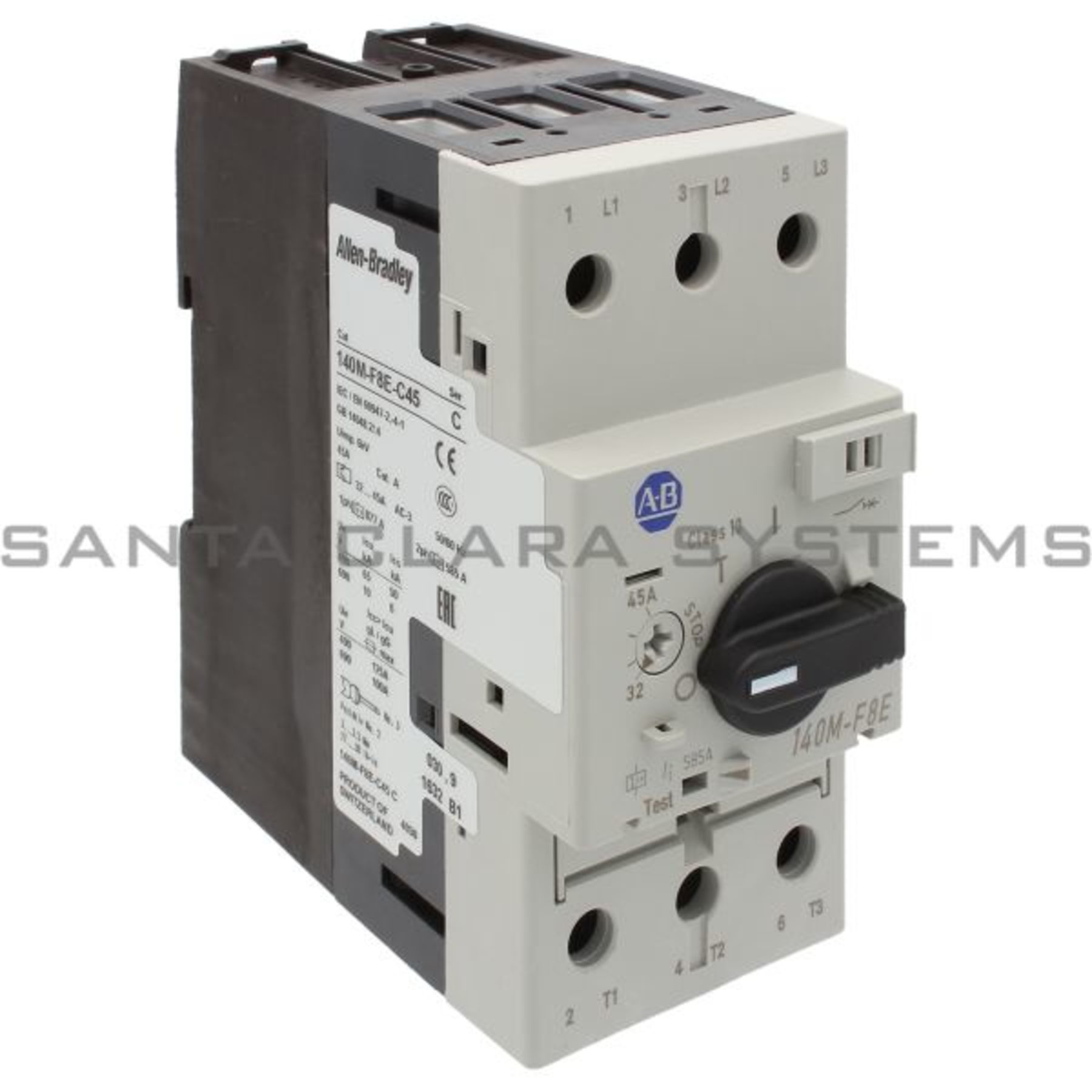 PLC Hardware: Allen-Bradley 140M-F8E-C45 Motor Protection, 45% OFF