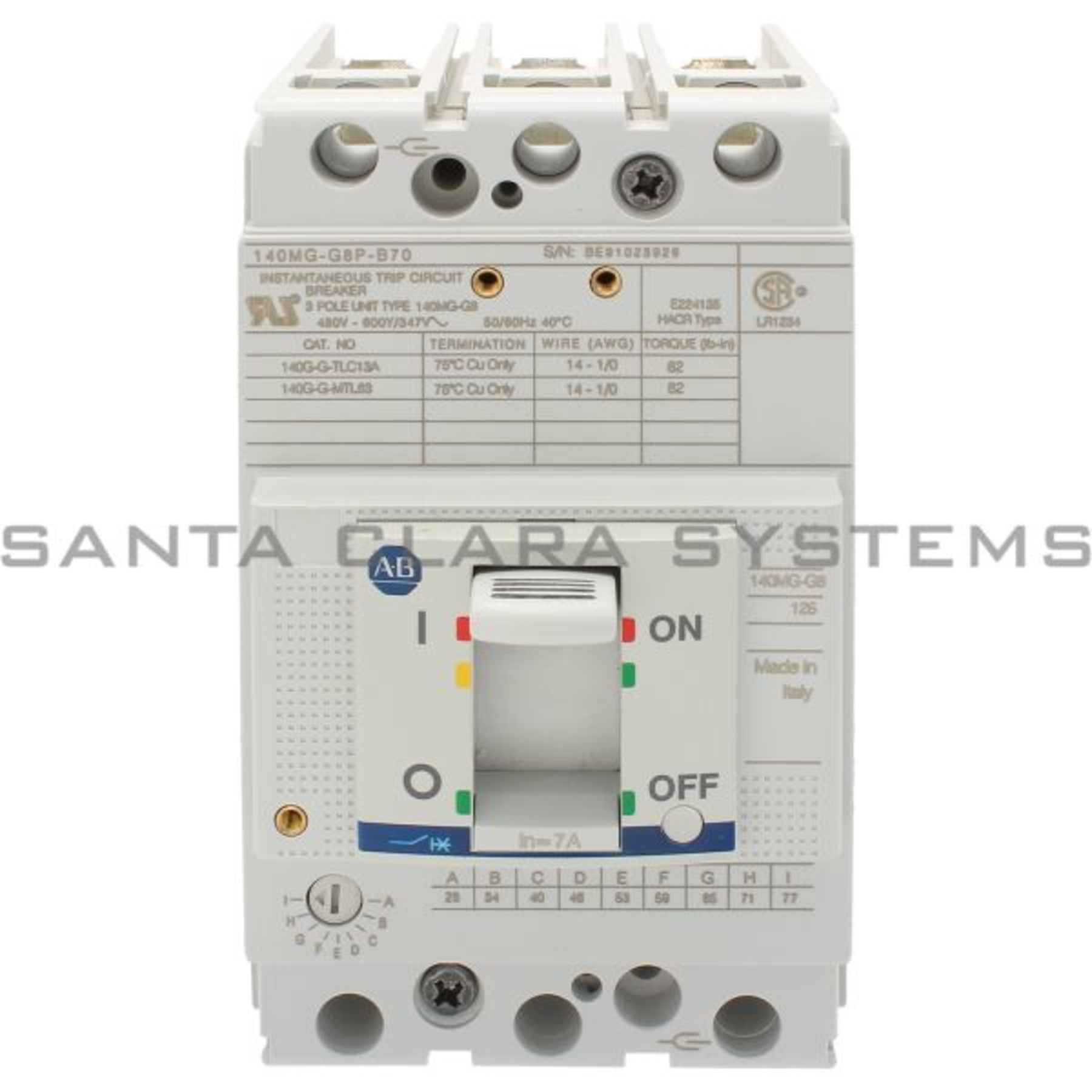 140MG-G8P-B70 Allen Bradley In stock and ready to ship 140MG-G8P-B70 Allen Bradley In stock and ready to ship