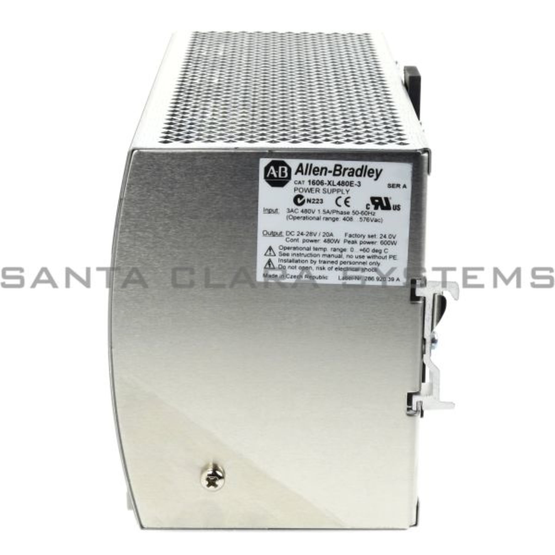 1606-XL480E-3 Allen Bradley Power Supply - Santa Clara Systems