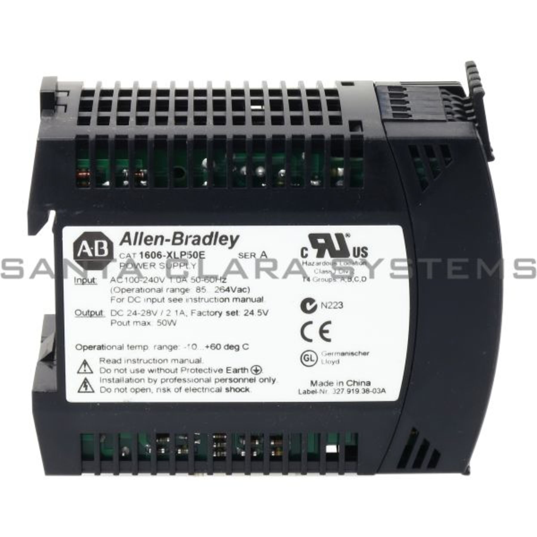 1606-XLP50E Allen Bradley In stock and ready to ship - Santa Clara