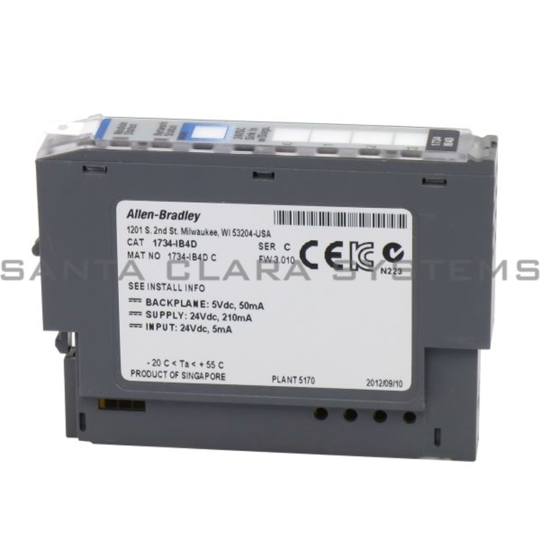 1734-IB4D Allen Bradley In stock and ready to ship - Santa