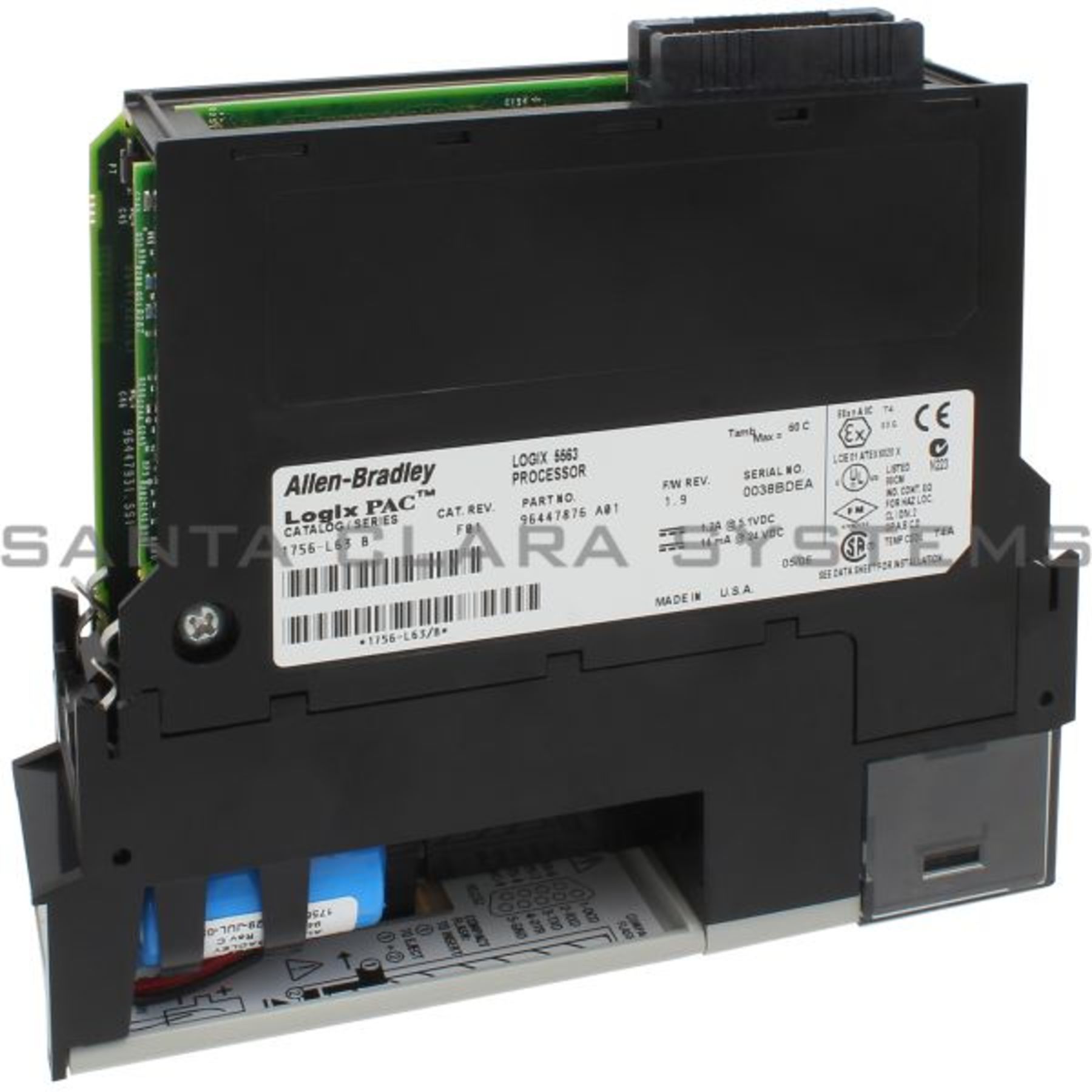 1756-L63 Allen Bradley In stock and ready to ship - Santa Clara