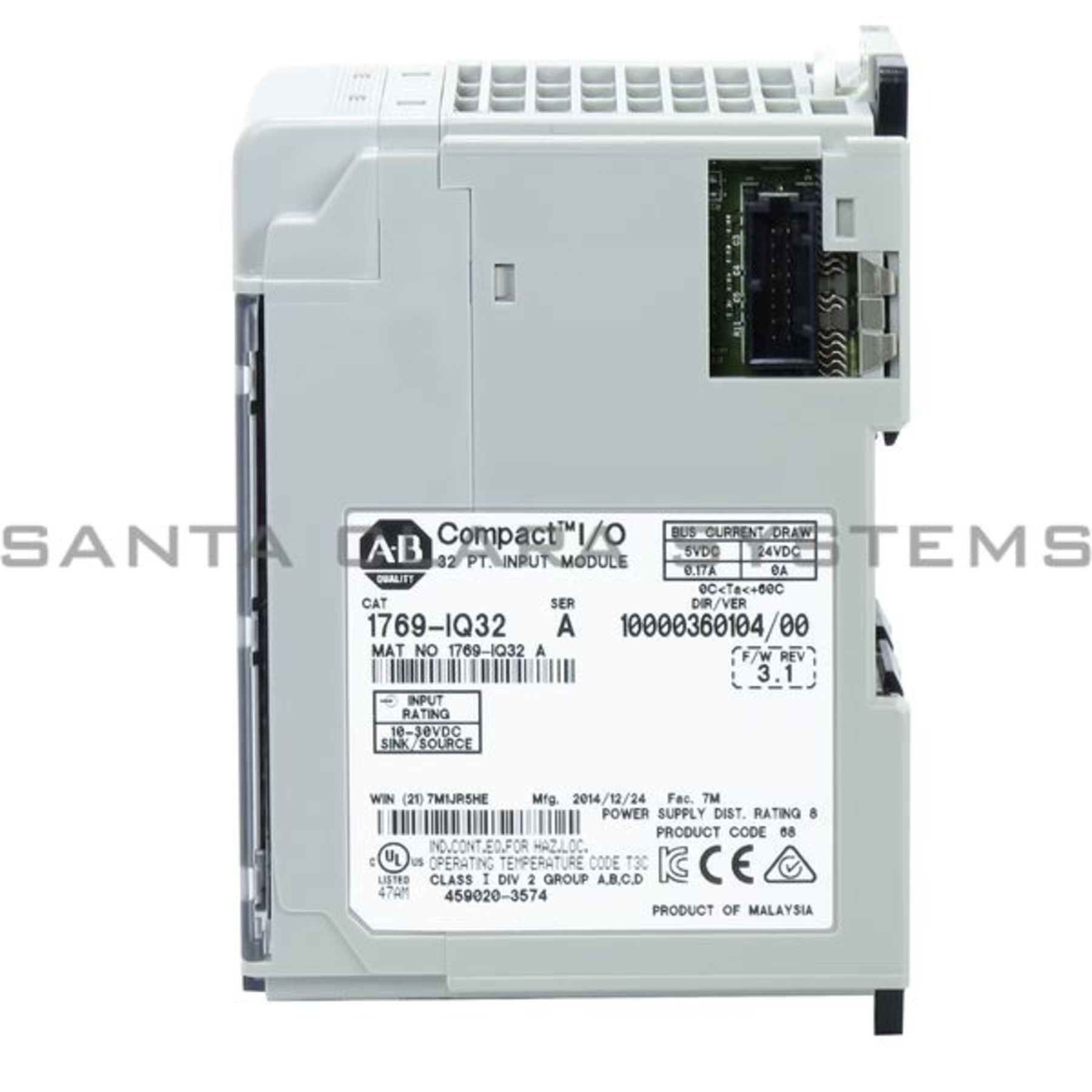 1769-IQ32 Allen Bradley In stock and ready to ship - Santa Clara
