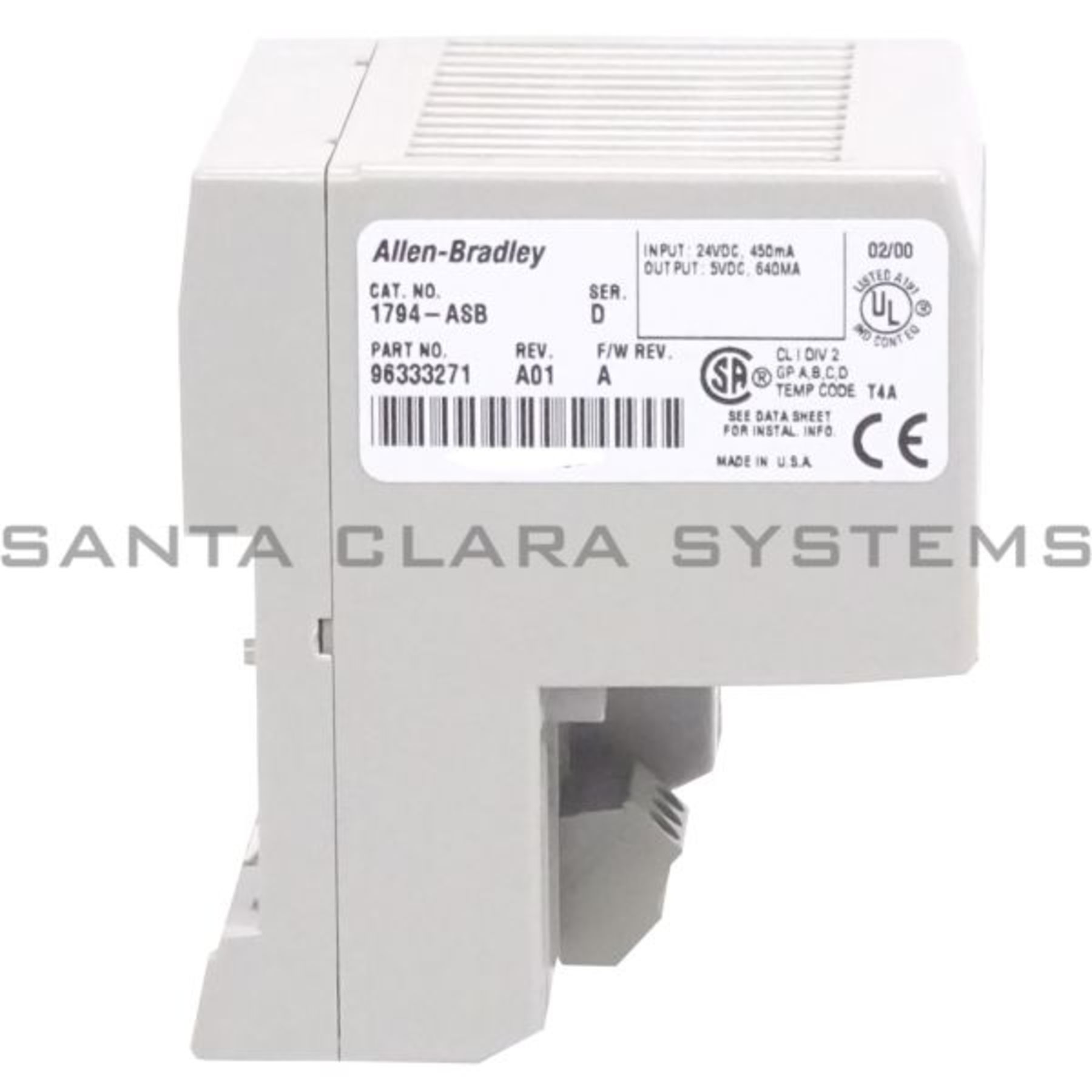 1794-ASB Allen Bradley In stock and ready to ship - Santa Clara