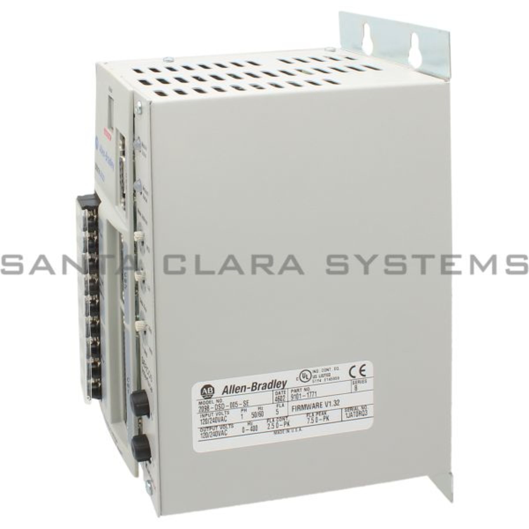 2098-DSD-005-SE Allen Bradley Sercos Drive | Ultra 3000 - Santa