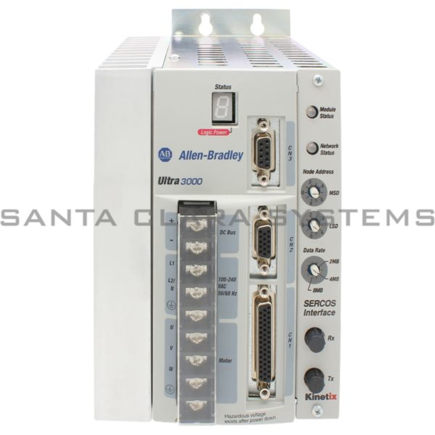 2098-DSD-020-SE Allen Bradley Sercos Drive Ultra 3000 Santa Clara  Systems