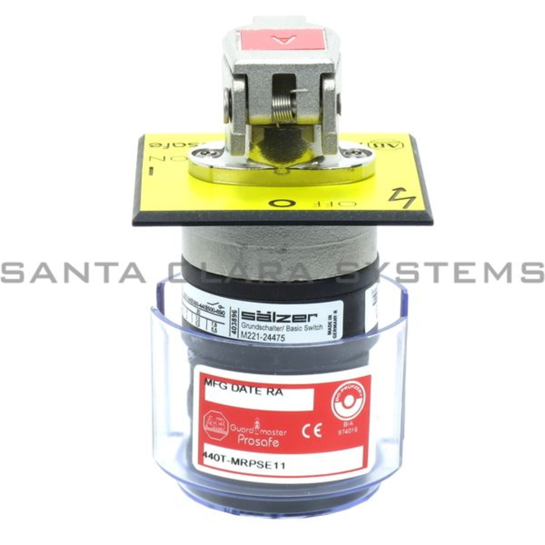 440T-MRPSE110A Allen Bradley Rotary Key Switch - Santa Clara Systems