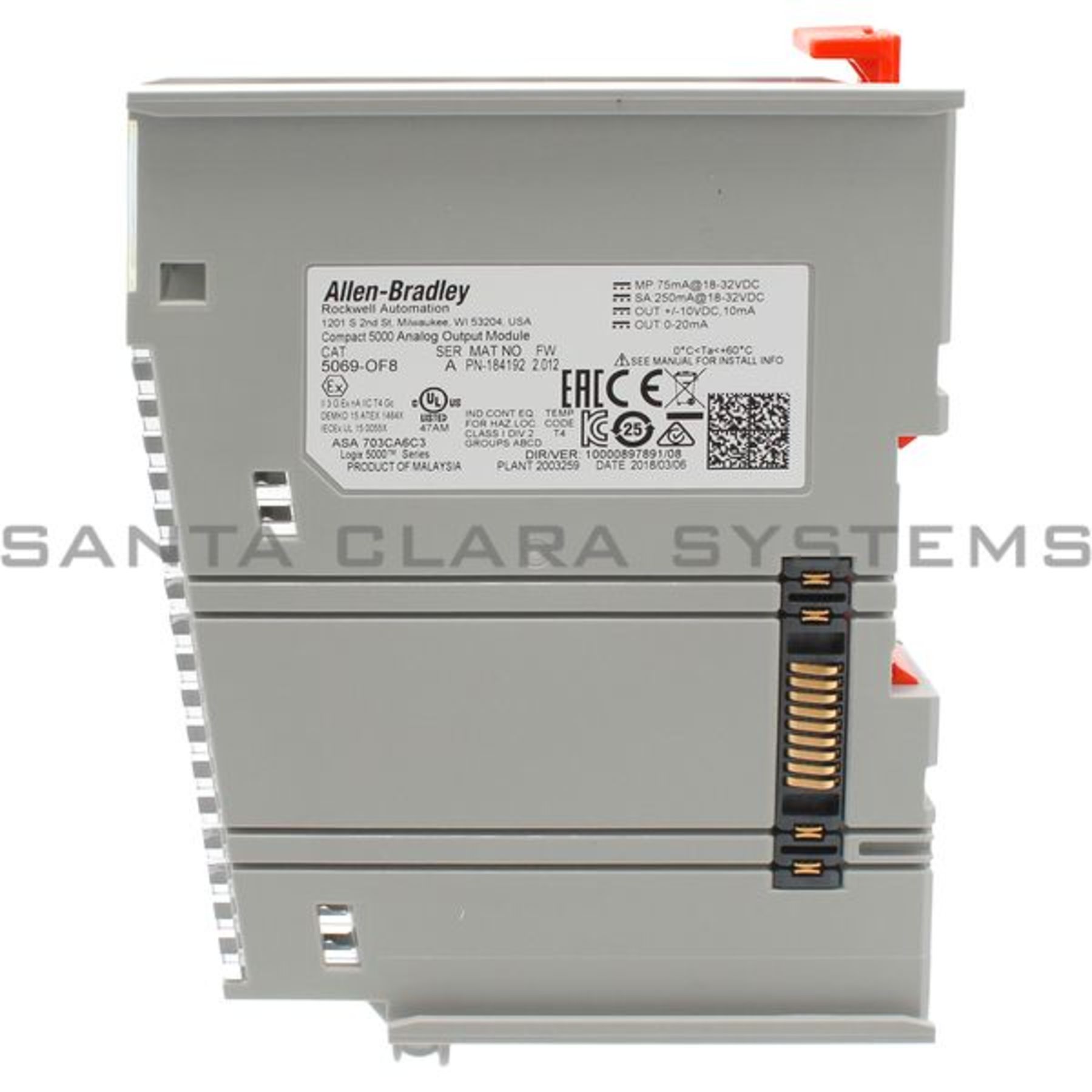 5069-OF8 Allen Bradley In stock and ready to ship - Santa Clara