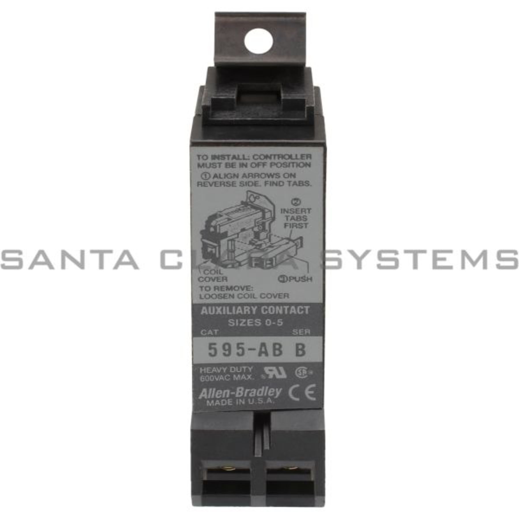 595-AB Allen Bradley In stock and ready to ship - Santa Clara Systems