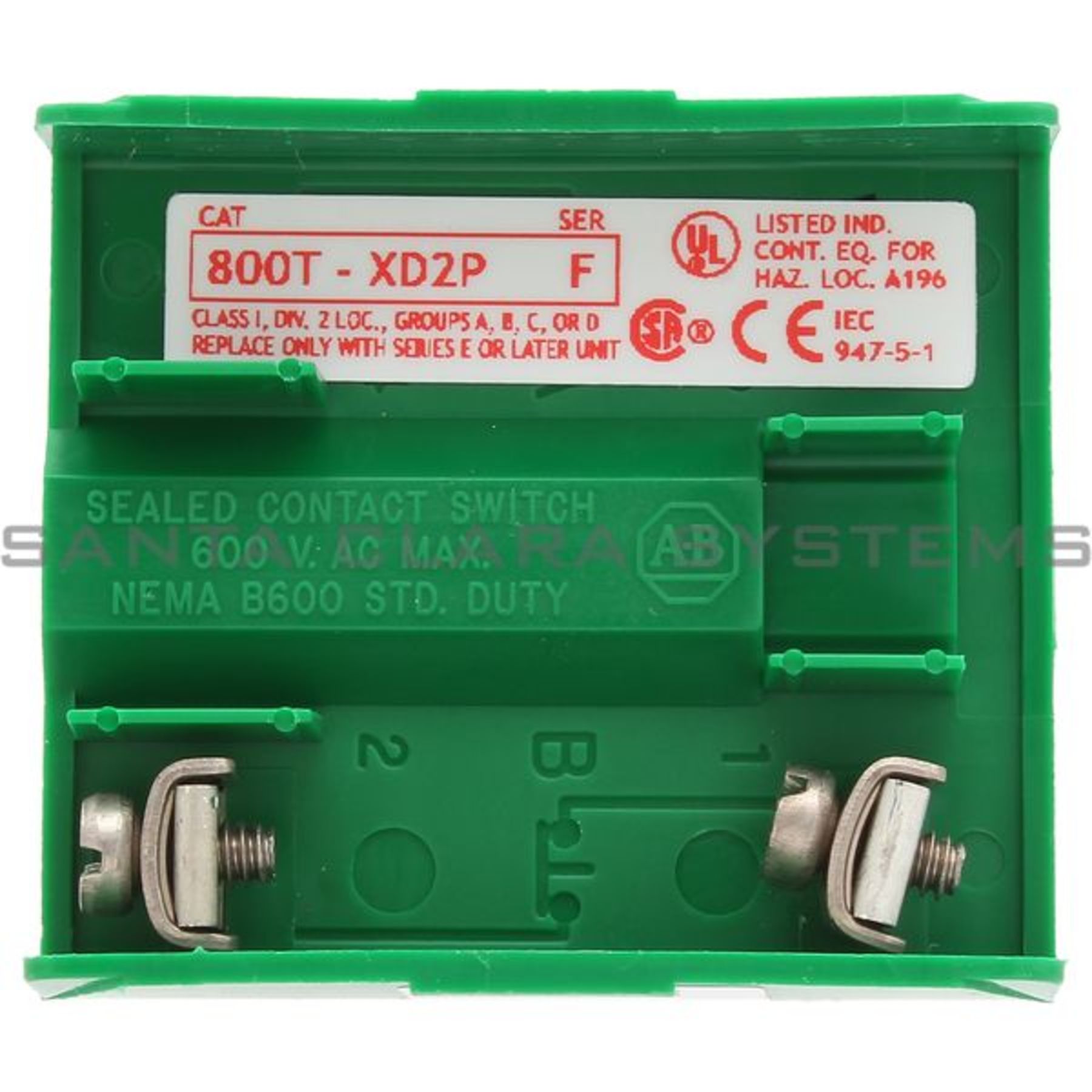 800T-XD2P Allen Bradley In stock and ready to ship - Santa Clara