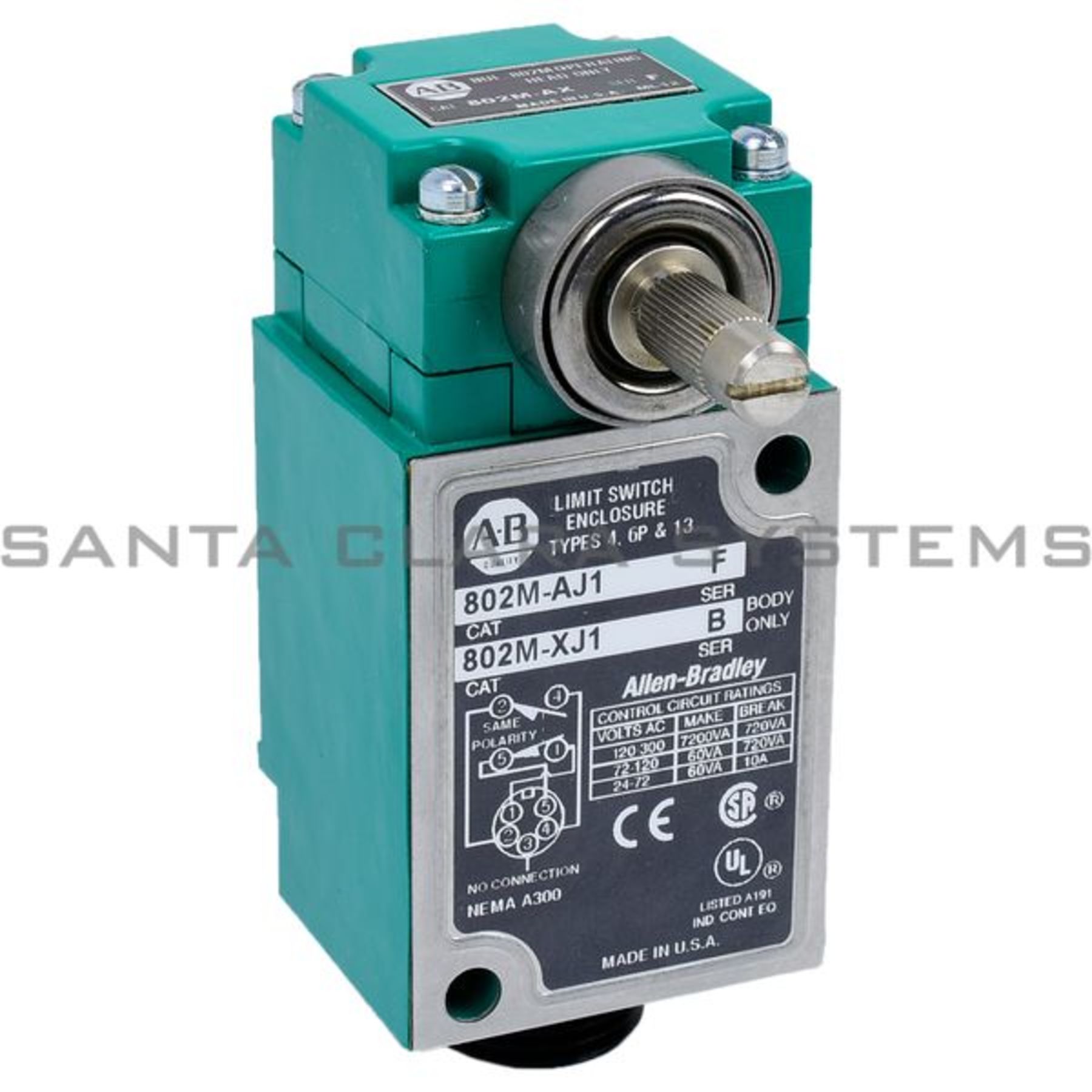 802M-AJ1 Allen Bradley In stock and ready to ship - Santa Clara