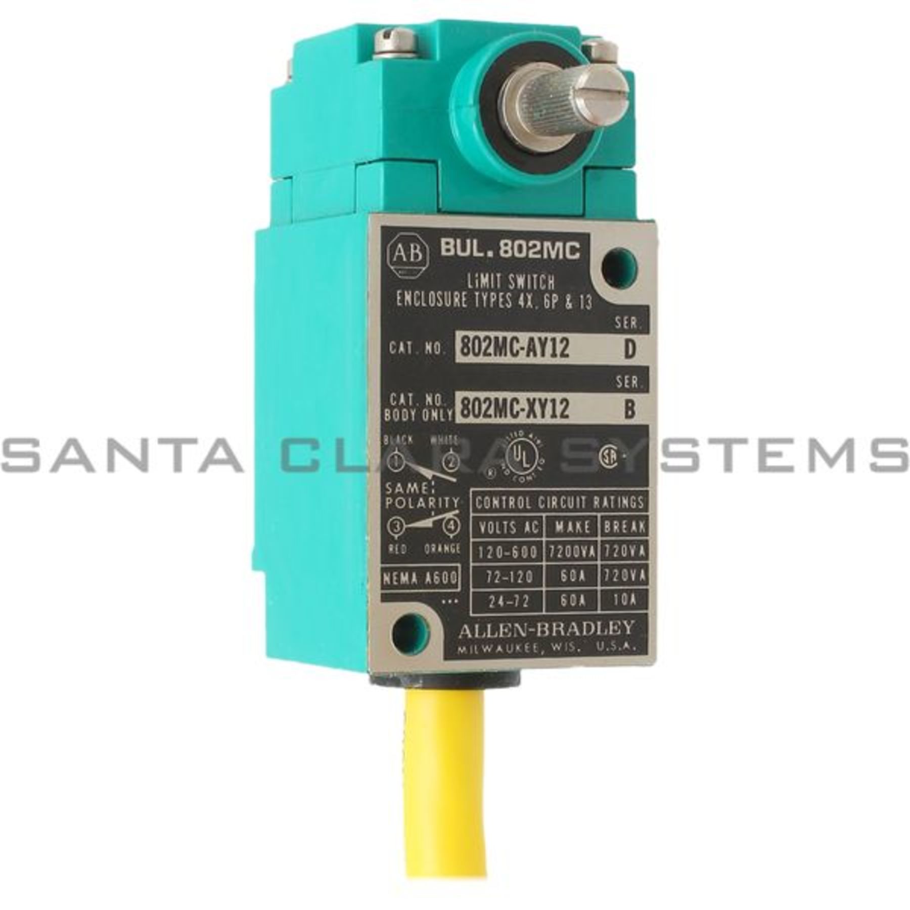 802MC-AY12 Allen Bradley In stock and ready to ship - Santa Clara