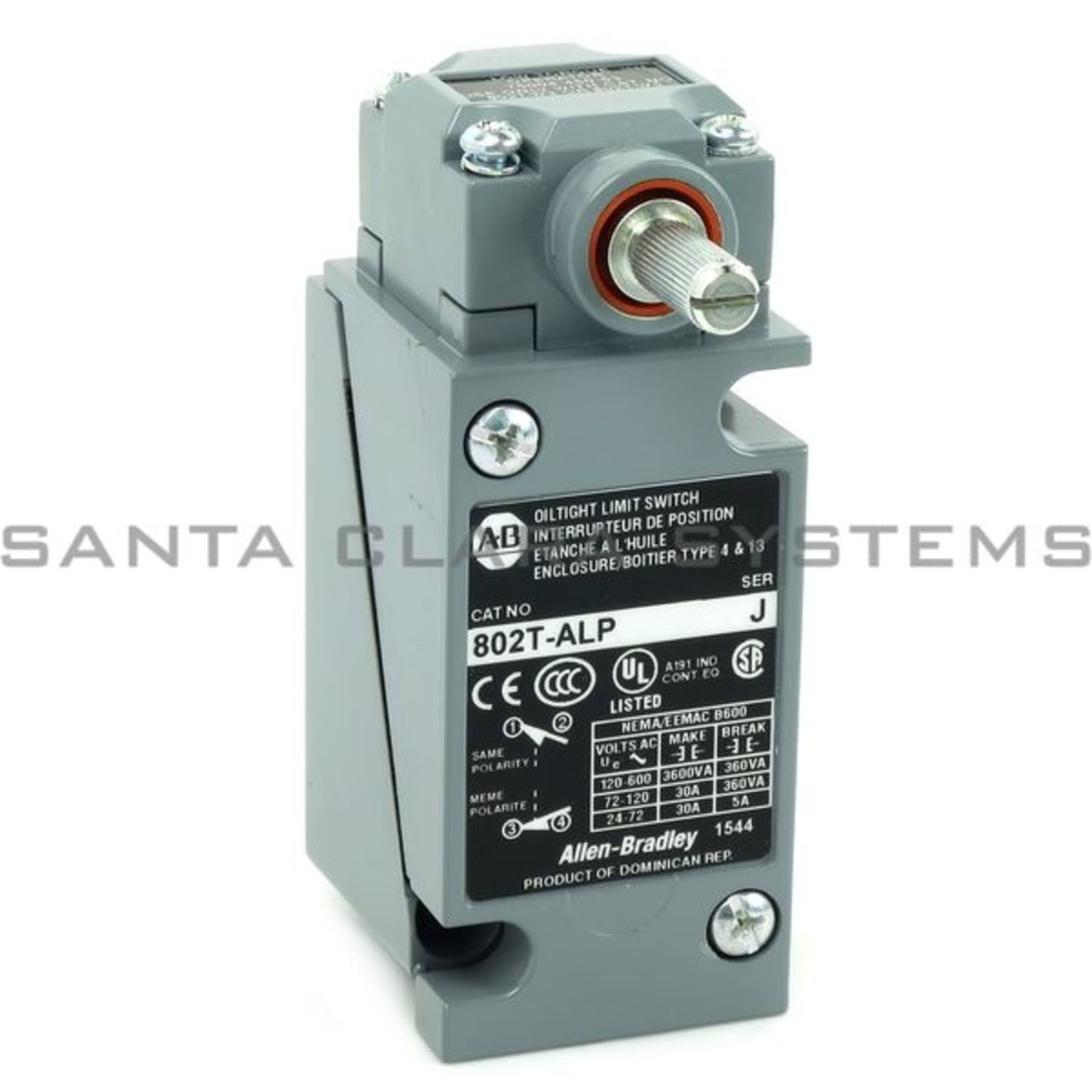 802T-ALP Allen Bradley In stock and ready to ship - Santa Clara
