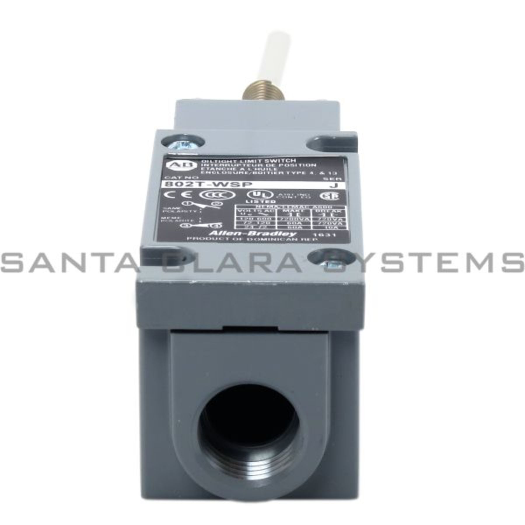 802T-WSP Allen Bradley In stock and ready to ship - Santa Clara