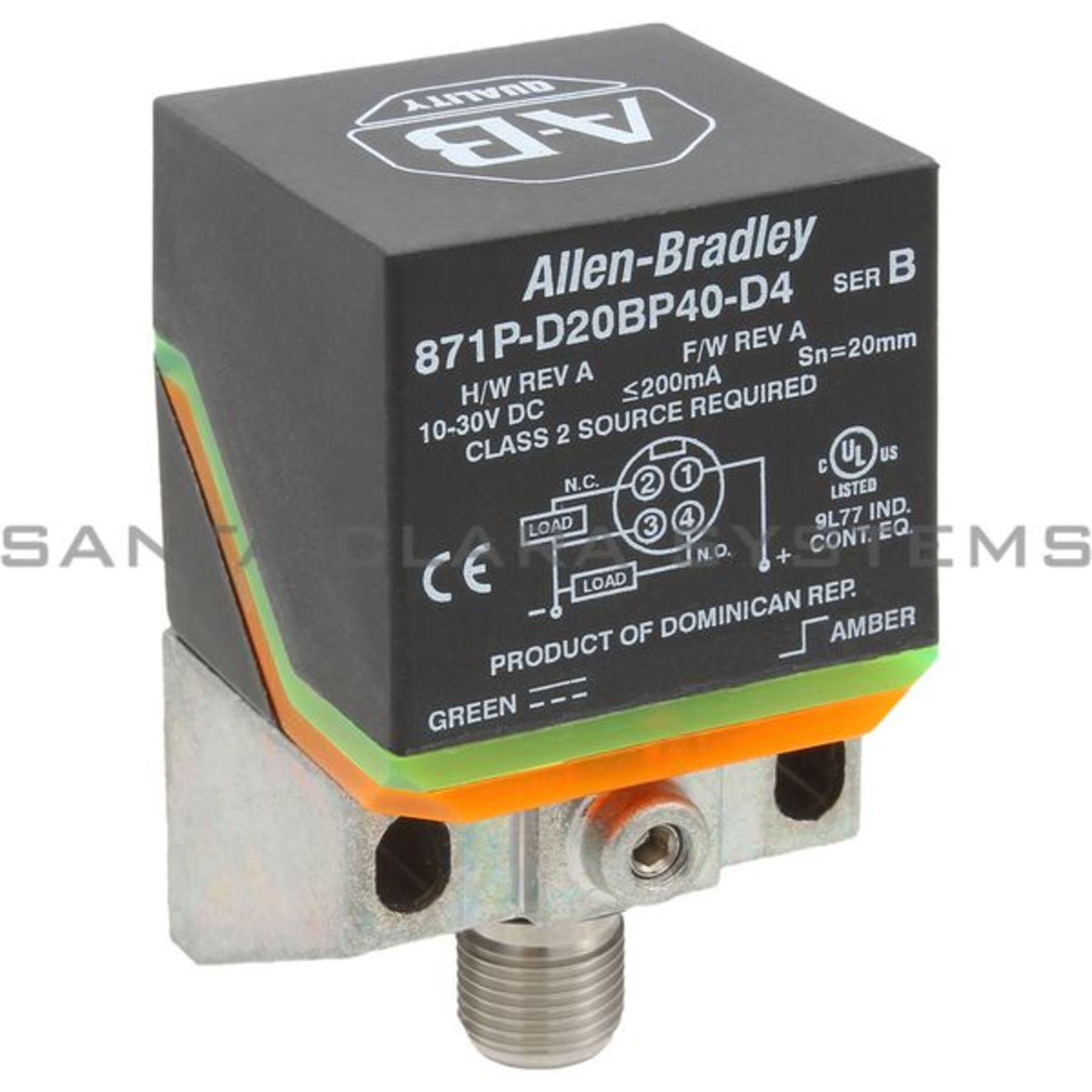 871P-D20BP40-D4 Allen Bradley In stock and ready to ship - Santa