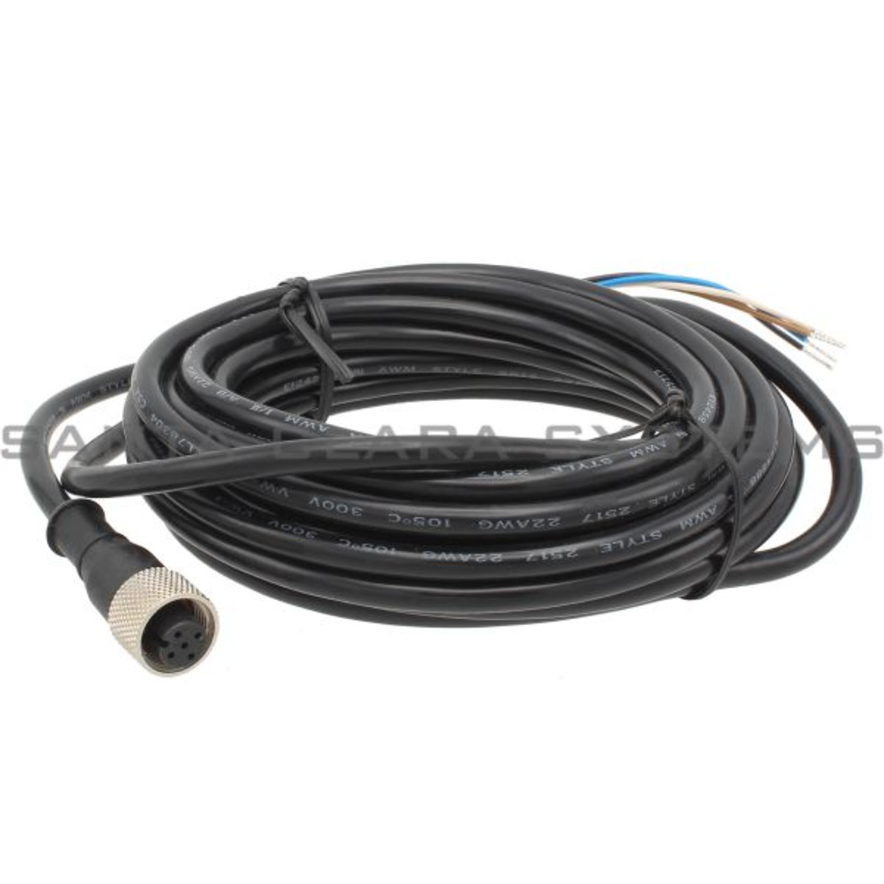 26848 Banner MQDC-415 RA Euro Quick Disconnect Cordset Cable 4p 4 Pin M12 PVC 
