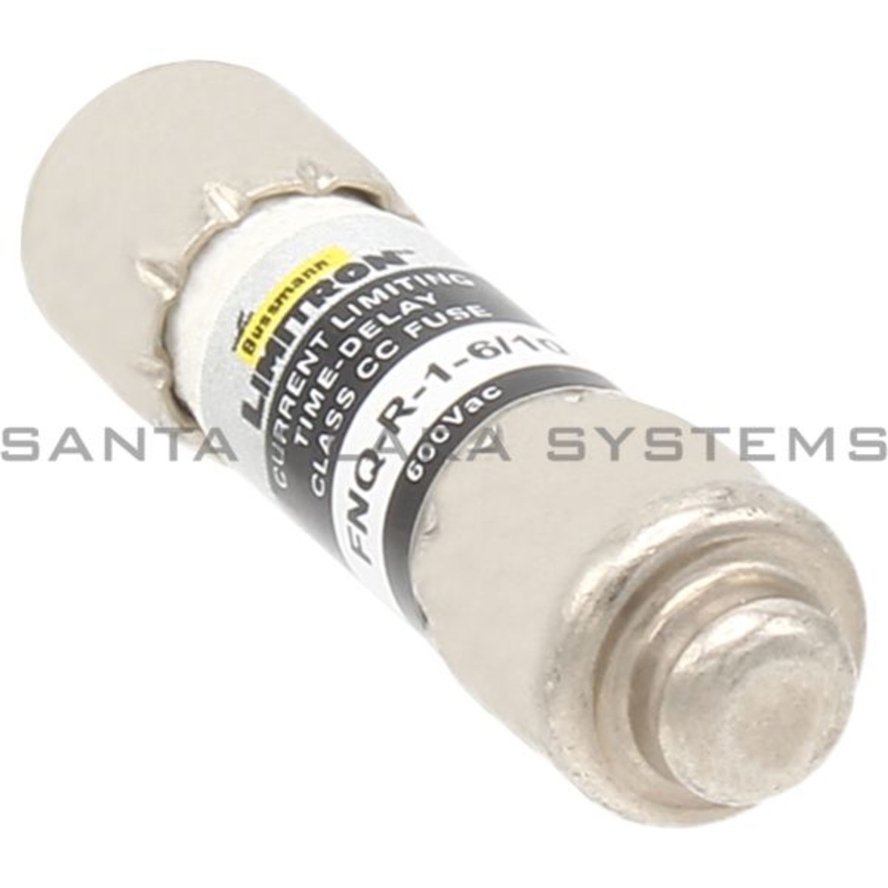 Bussmann Eaton FNQ-R-1 Fuse 1 AMP 600VAC Time-Delay