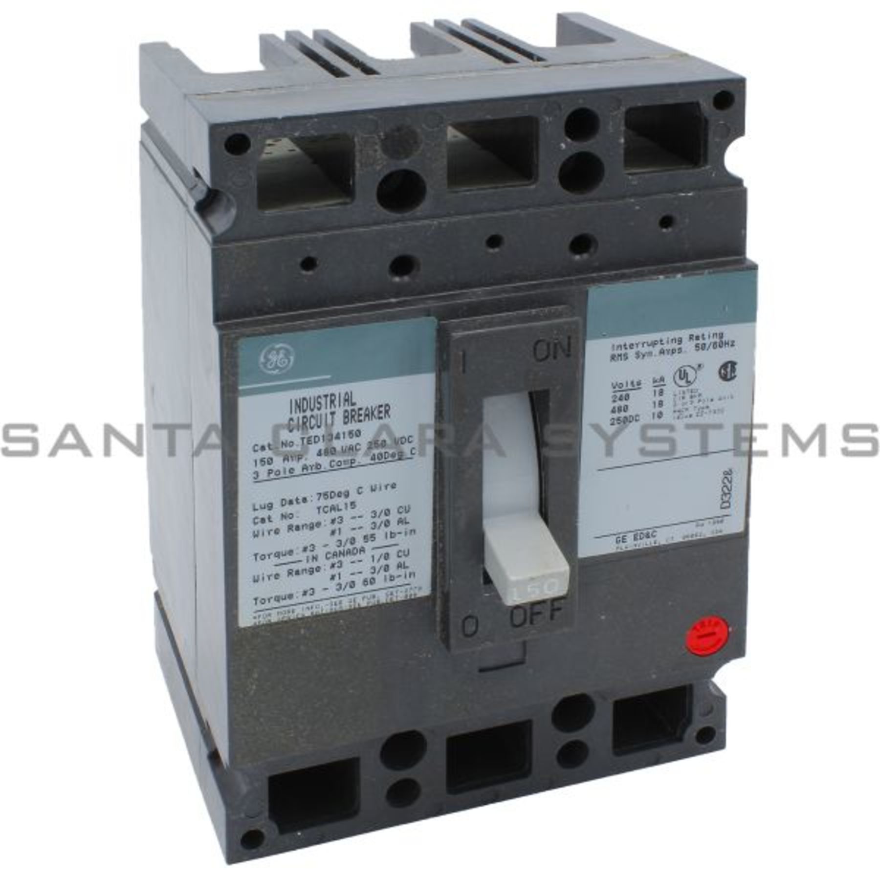 https://parts.santaclarasystems.com/images/t_catalog,f_auto,dpr_3.0/general-electric-ted134150wl-01/circuit-breaker-150amp-3-pole-480vac-w-lugs.jpg