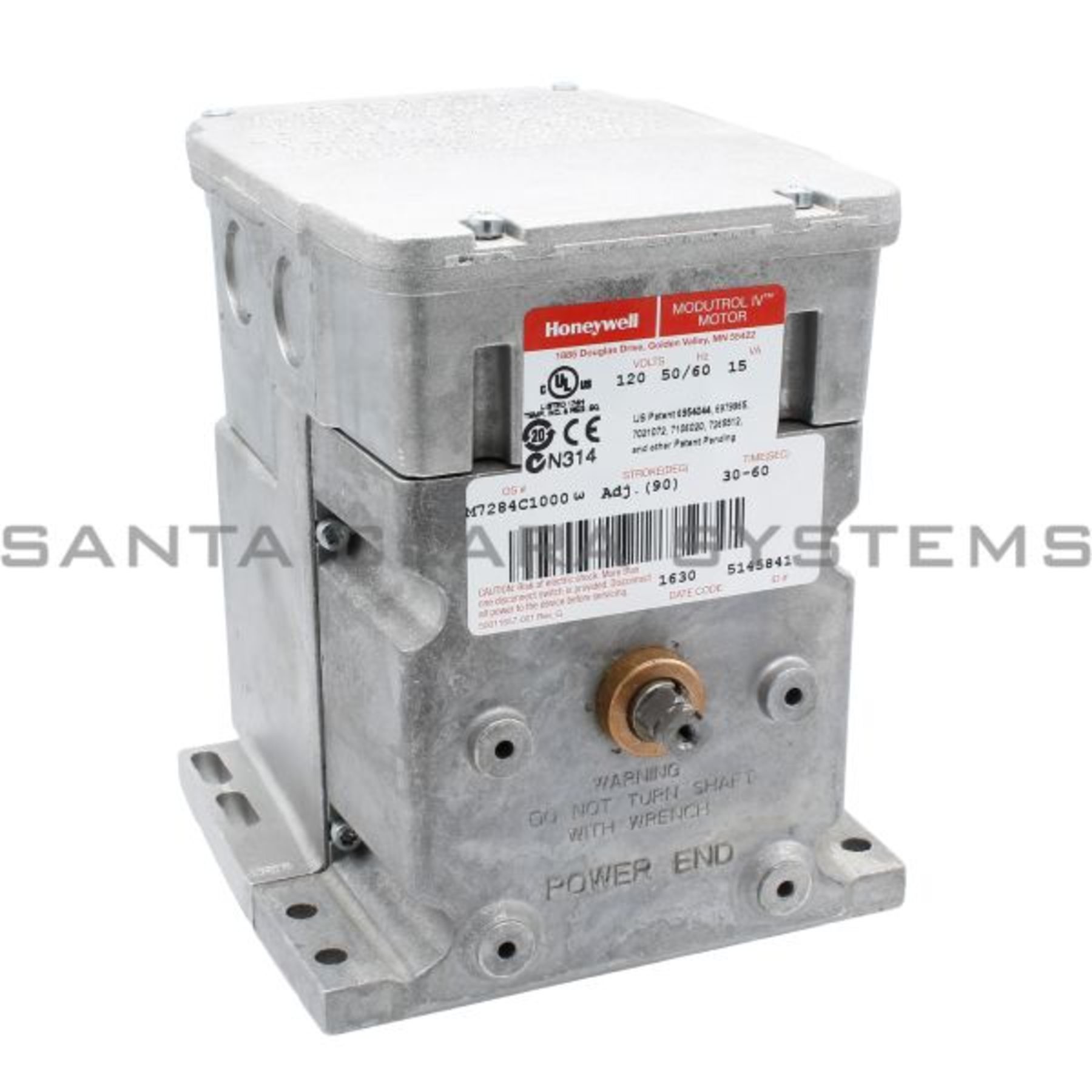 Honeywell M7284C 1000 Damper Actuator Product Image