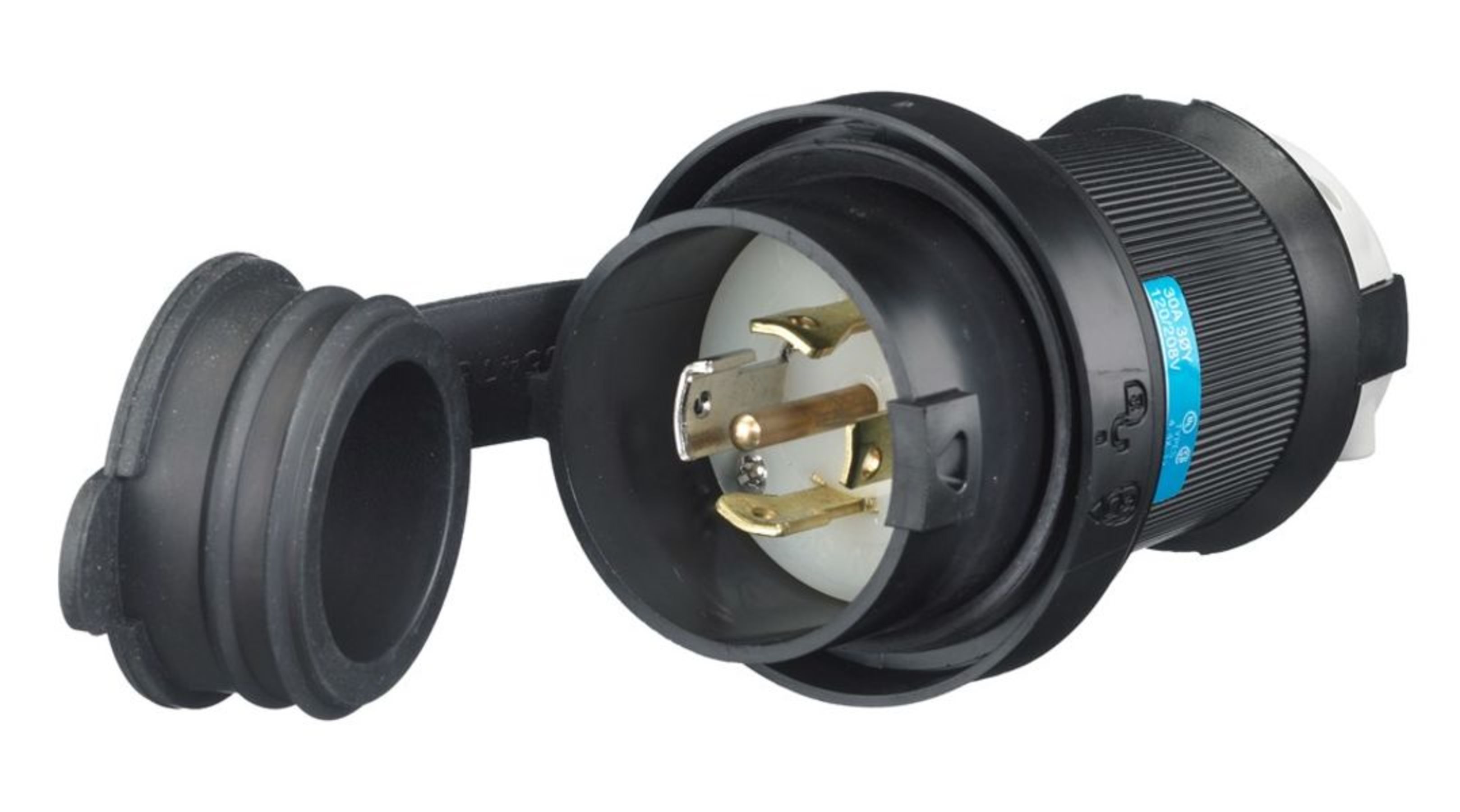 HBL2811SW Hubbell Twist-Lock Watertight Safety-Shroud Plug - Santa Clara  Systems
