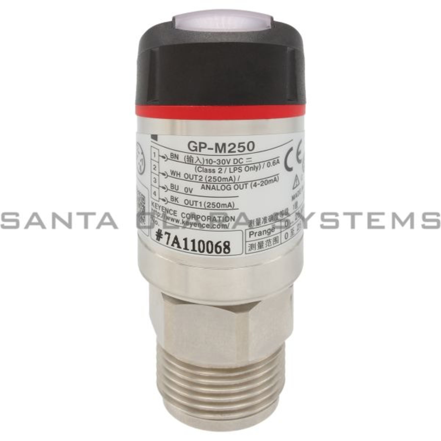 GP-M250 Keyence Pressure Sensor - Santa Clara Systems