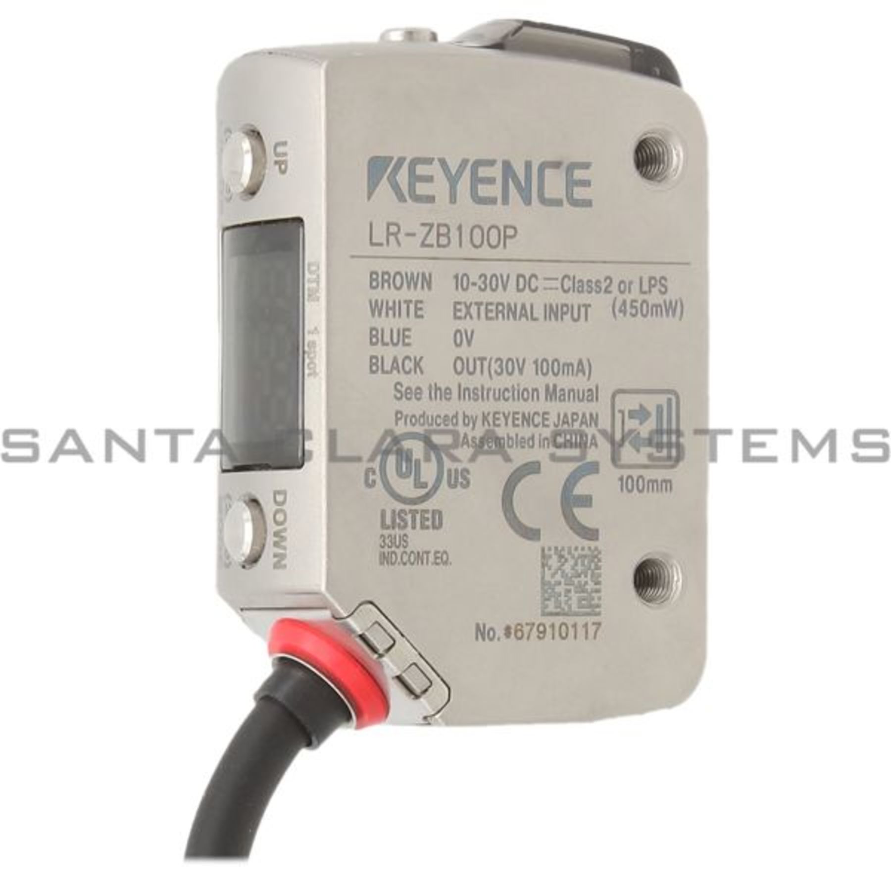 LR-ZB100P Keyence In stock and ready to ship - Santa Clara Systems