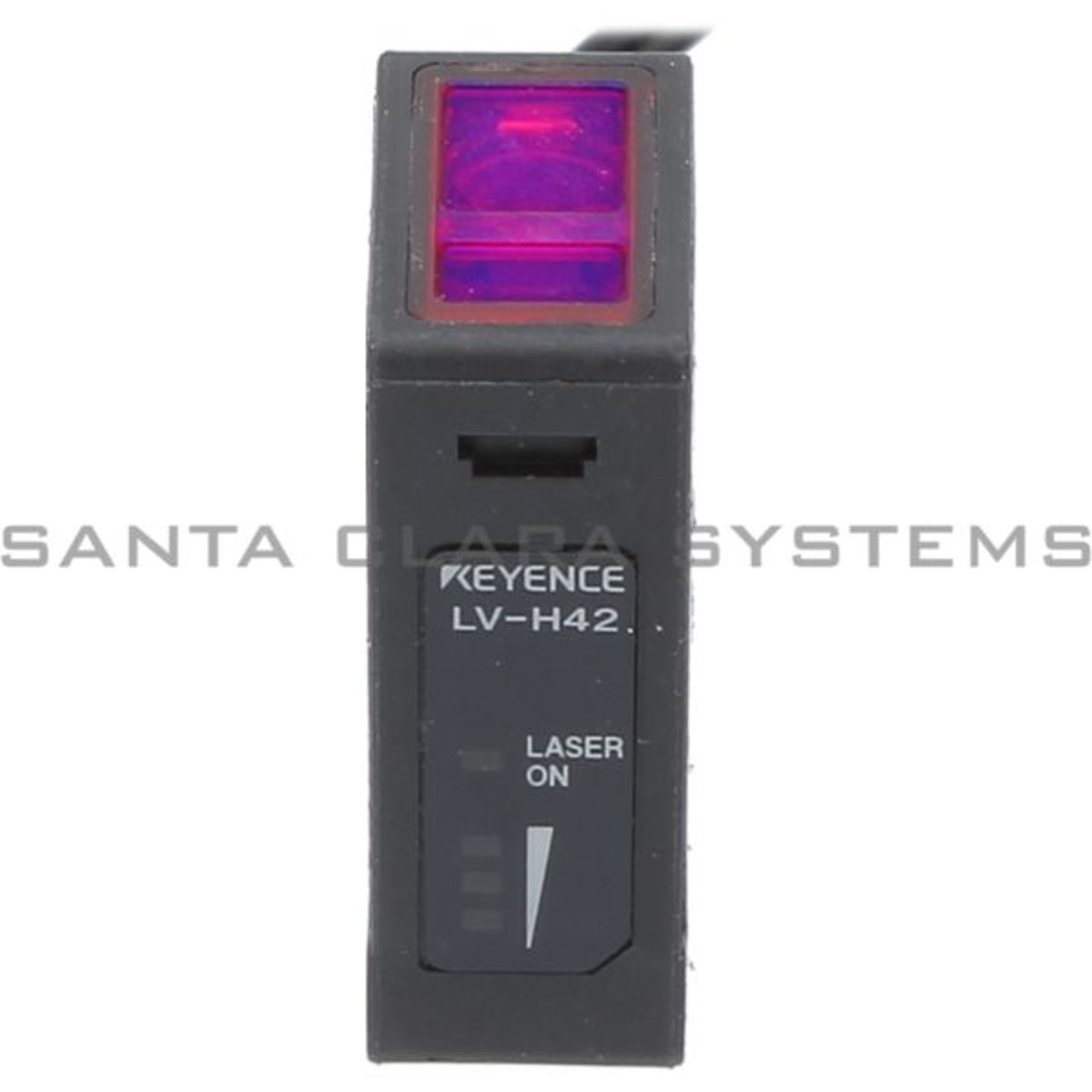 Keyence LV-H42 Digital Laser Sensor, Reflective Head, Area Type