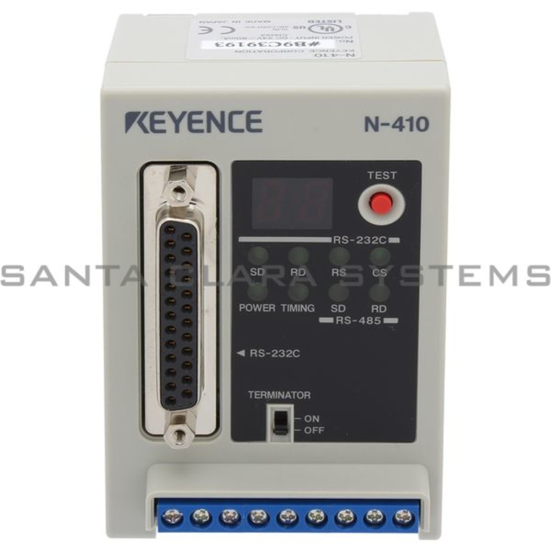 N-410K Keyence In stock and ready to ship - Santa Clara Systems