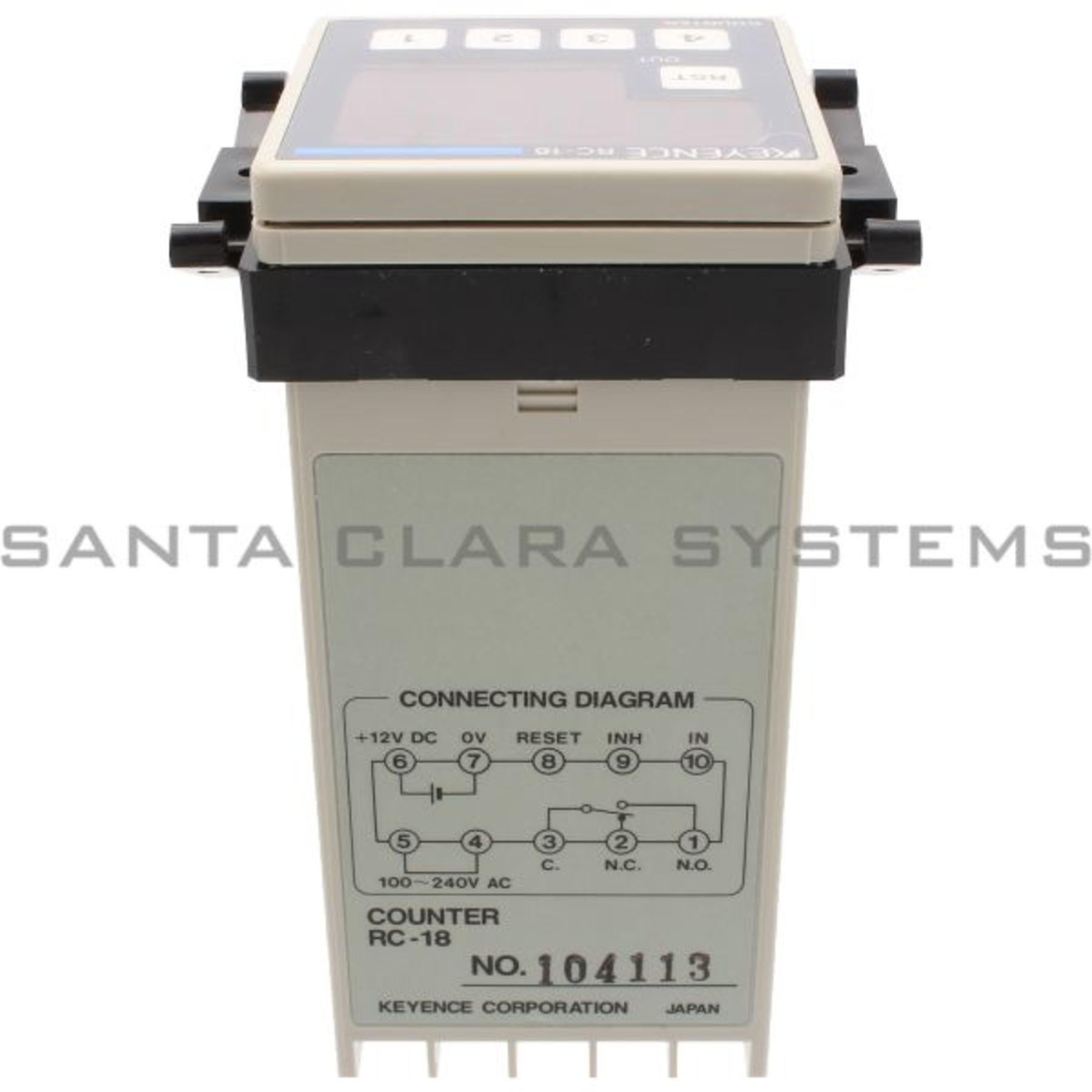 RC-18 Counter Keyence In Stock - Santa Clara Systems