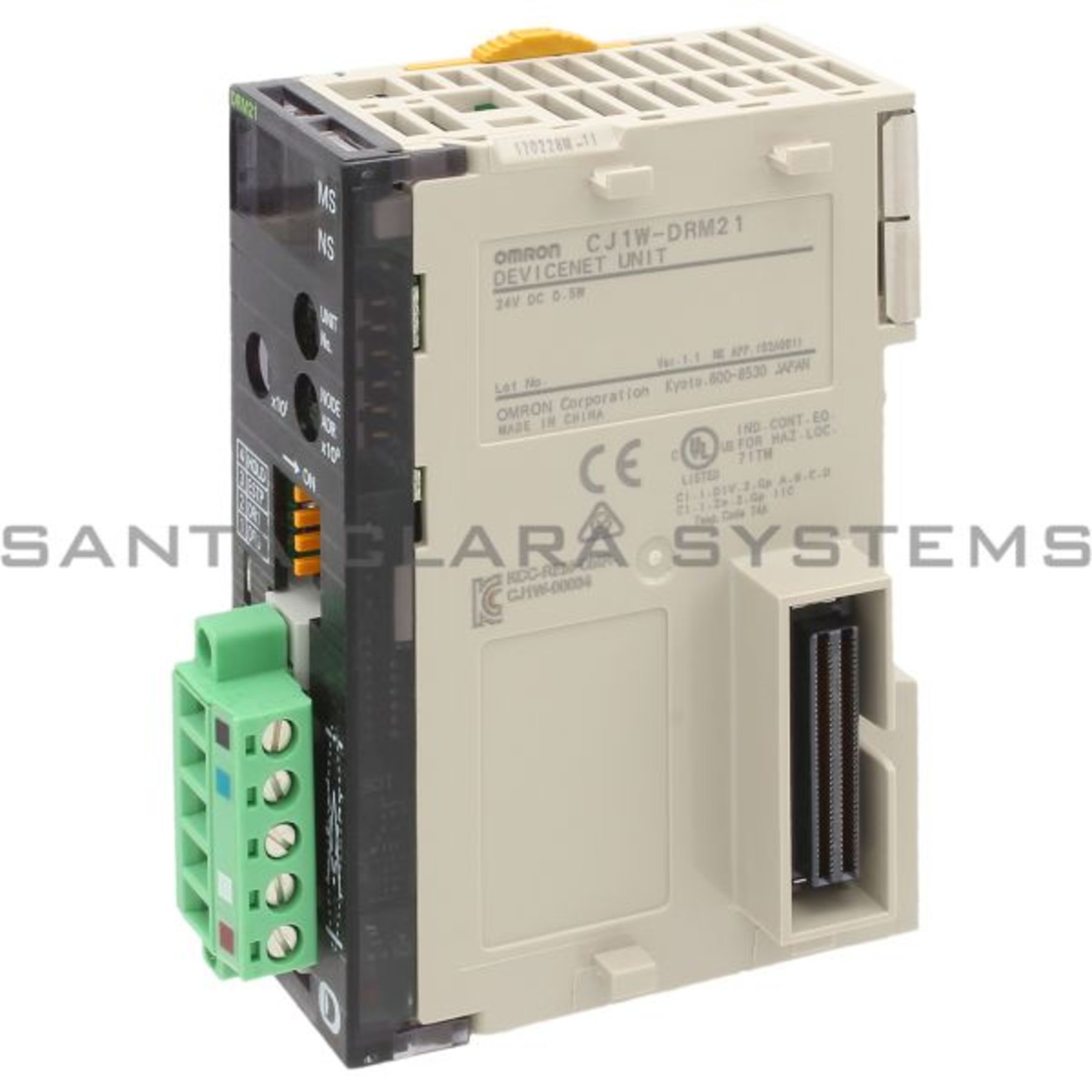CJ1W-DRM21 Omron In stock and ready to ship - Santa Clara Systems