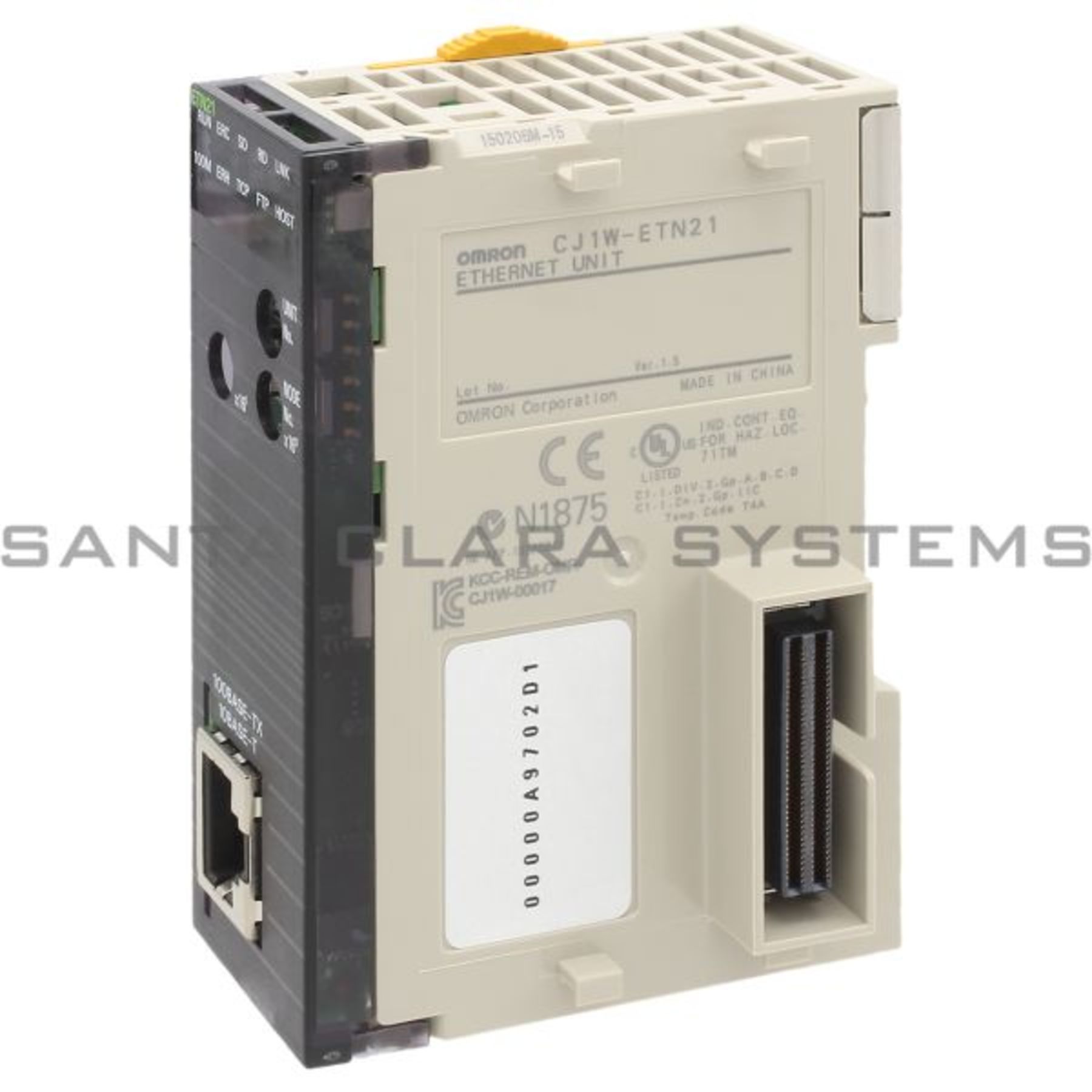 CJ1W-ETN21 Ethernet Module Omron In Stock - Santa Clara Systems