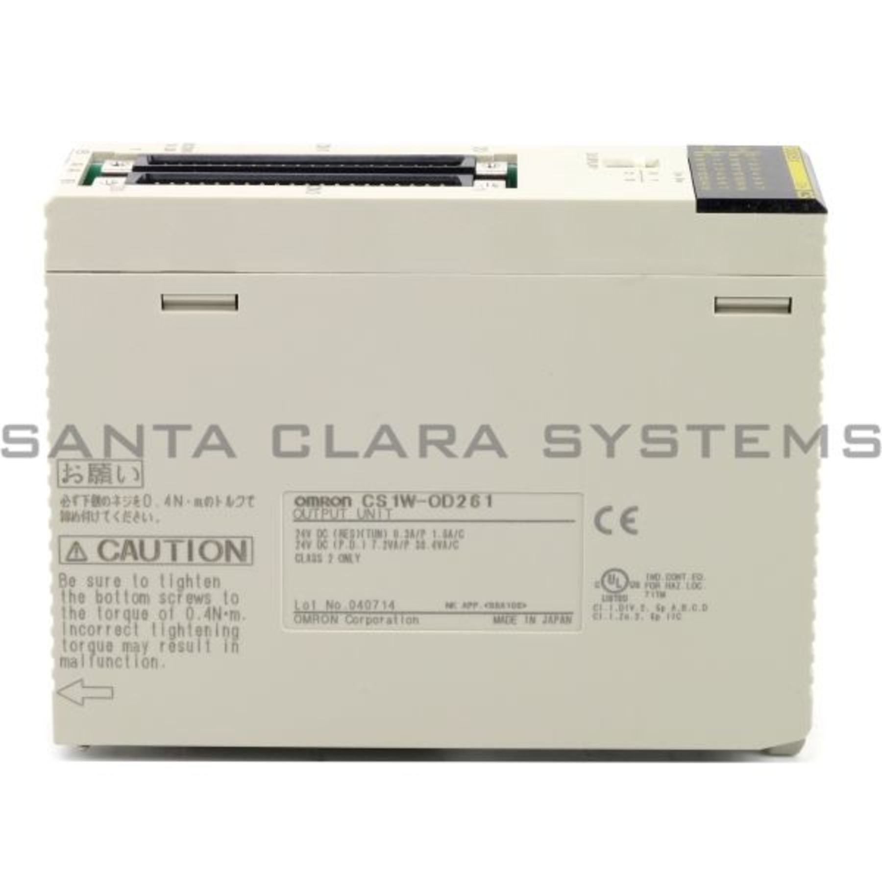 CS1W-OD261 Omron In stock and ready to ship - Santa Clara Systems