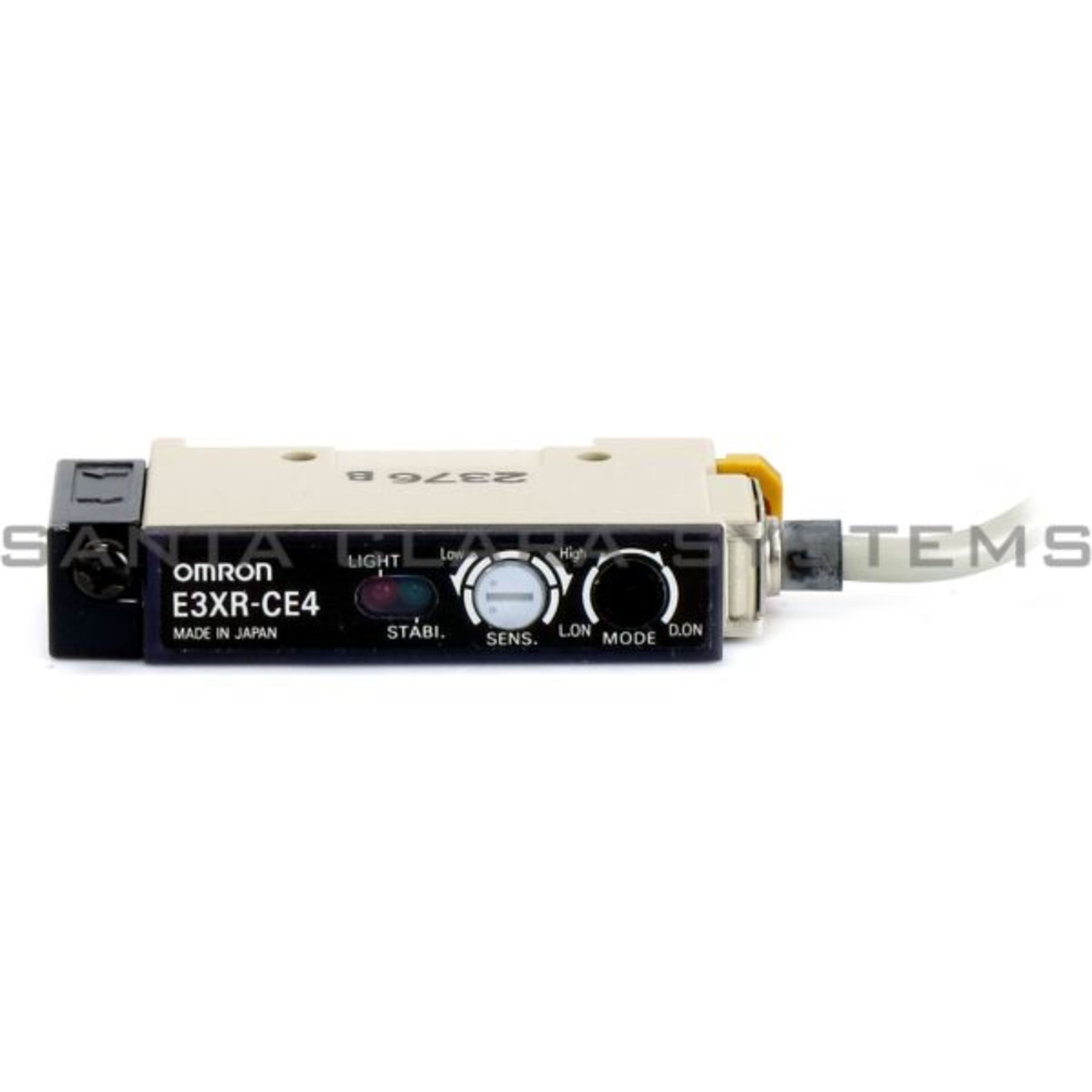 Omron E3XR-CE4 Photoelectric Fiber Optic Sensor Switch 12-24VDC Red LED NPN/PNP 