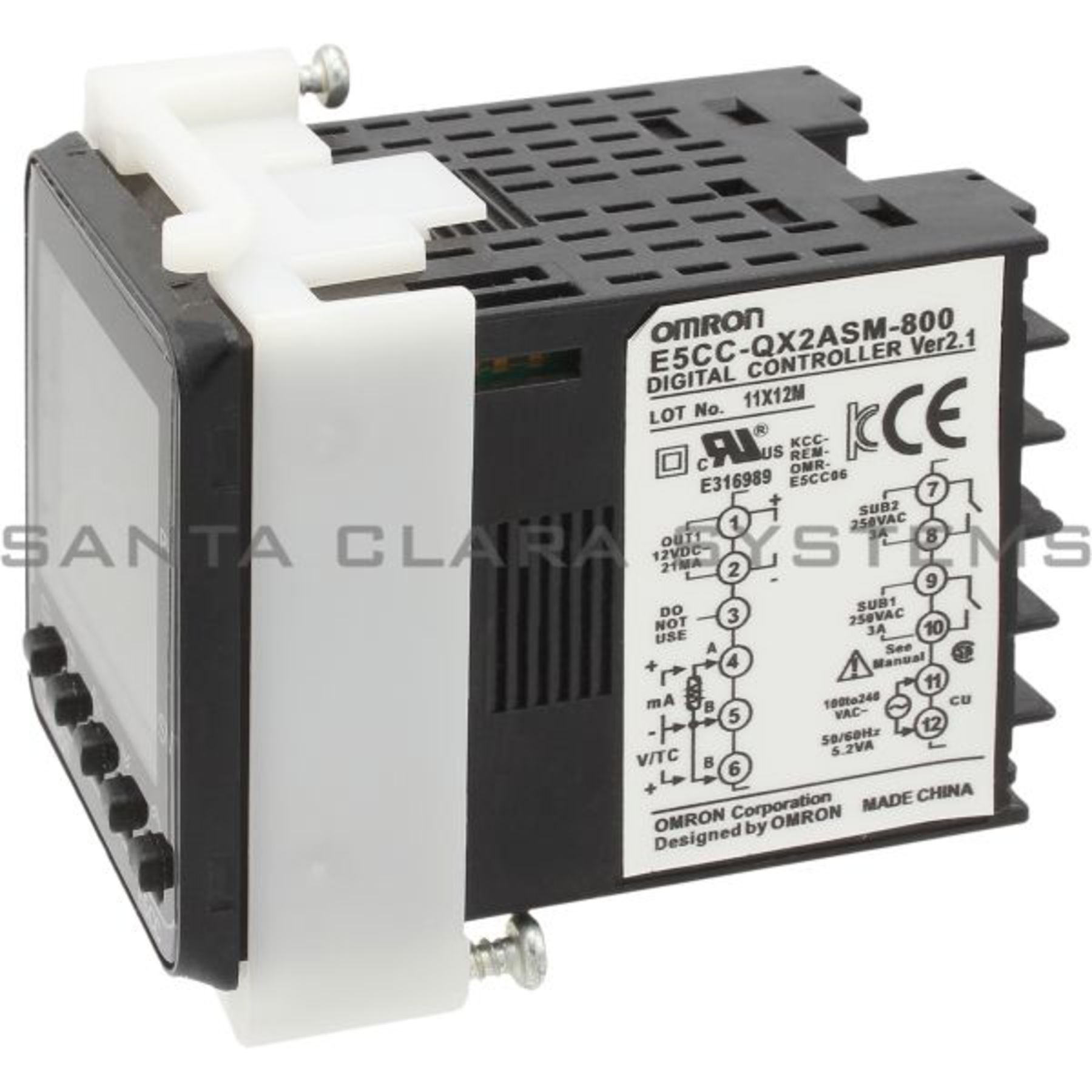 E5CC-QX2ASM-800 Temperature Controller Omron In Stock - Santa