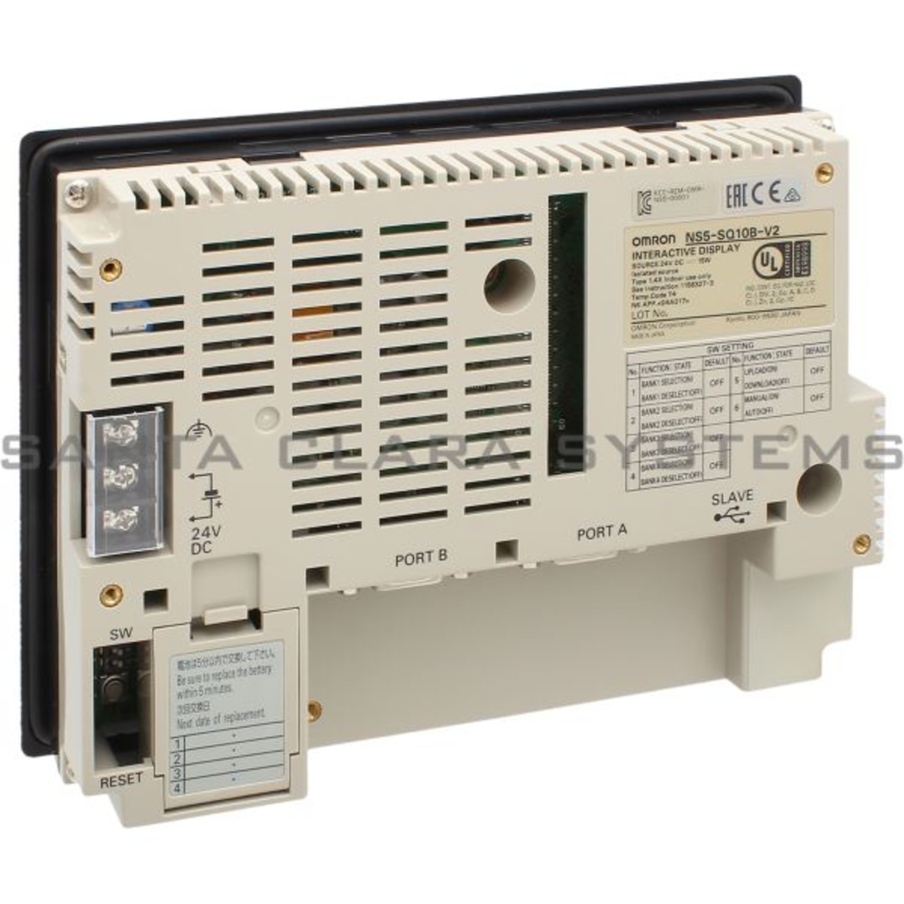 NS5-SQ10B-V2 Omron Programmable Terminal - Santa Clara Systems