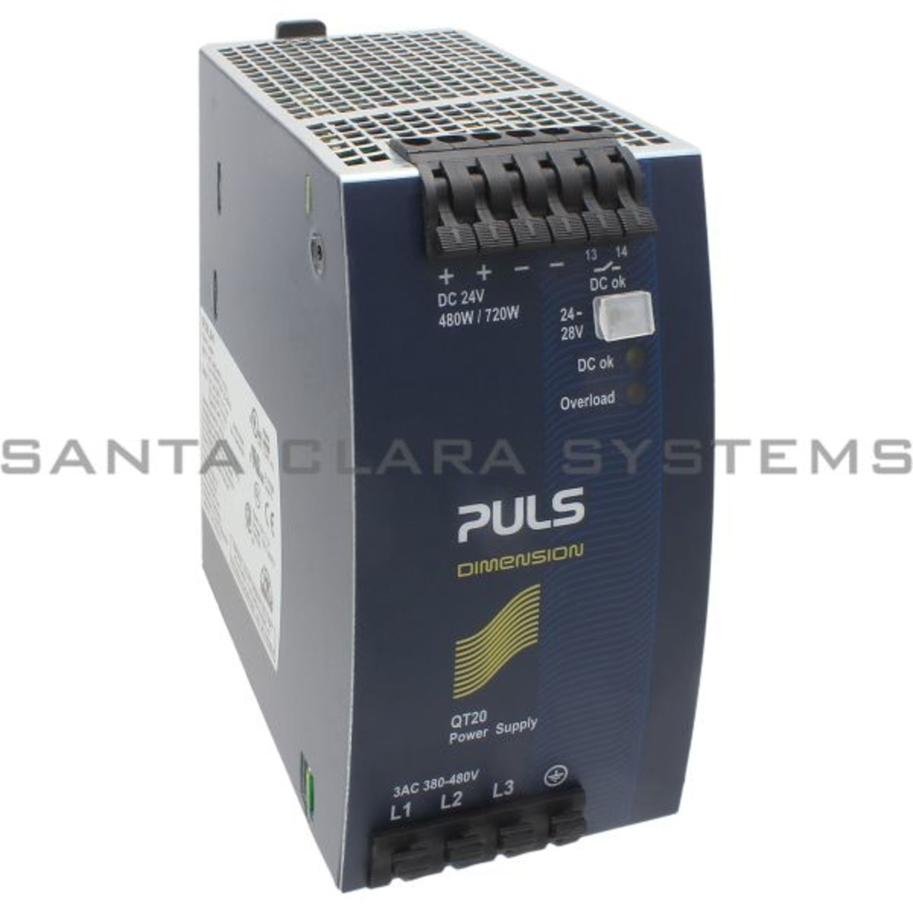 PULS Dimensions QT20.241 Power Supply 