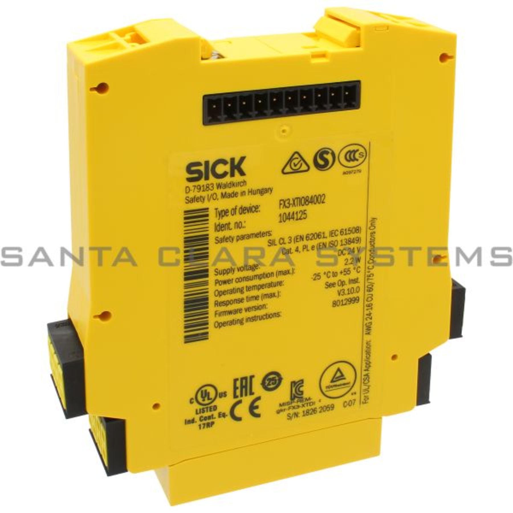 おすすめ SICK Safe FX3-XTIO84002安全リレー SOFT 業務、産業用