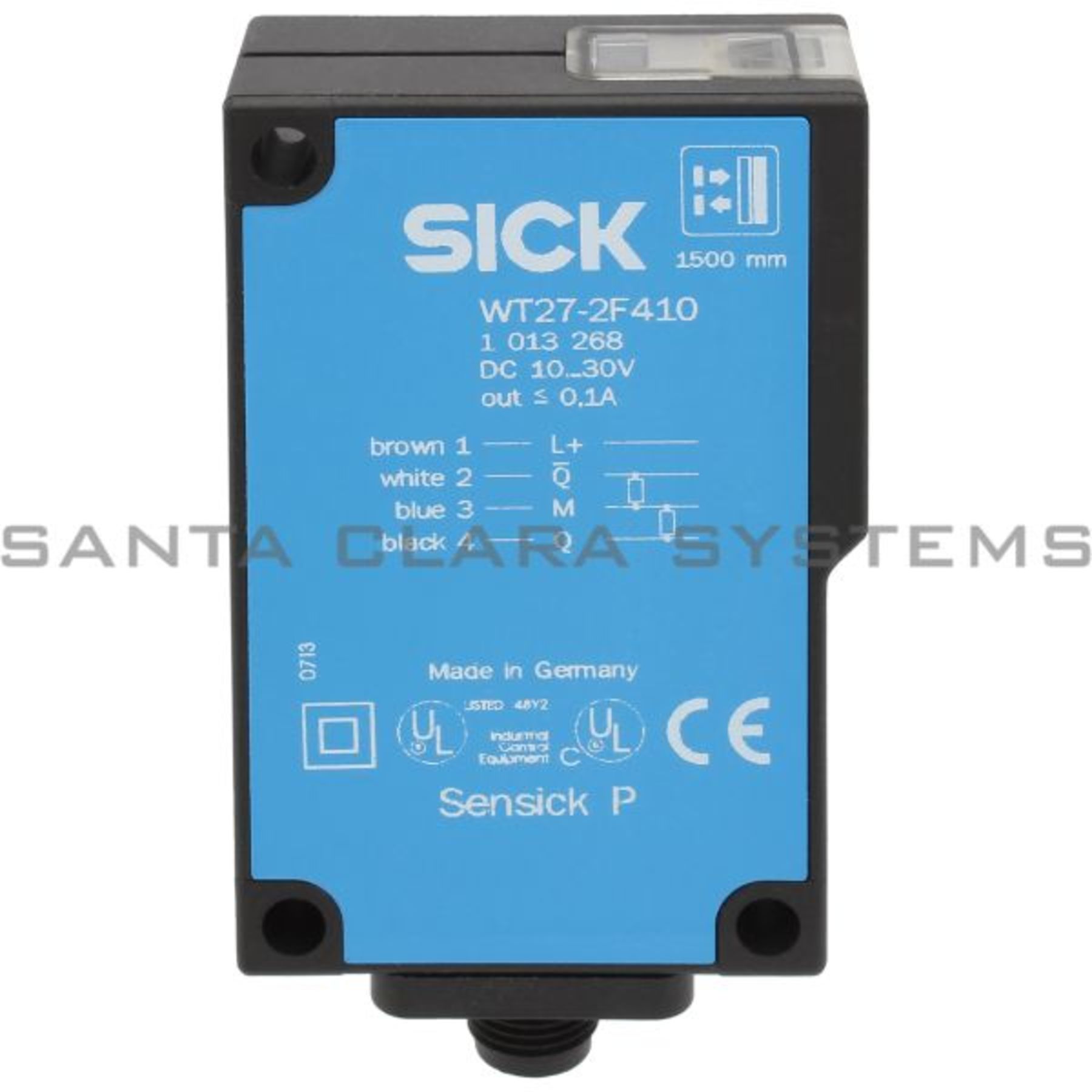 SICK WT27-2F410 PROXIMITY PHOTOELECTRIC SENSOR DC 10 . 30V