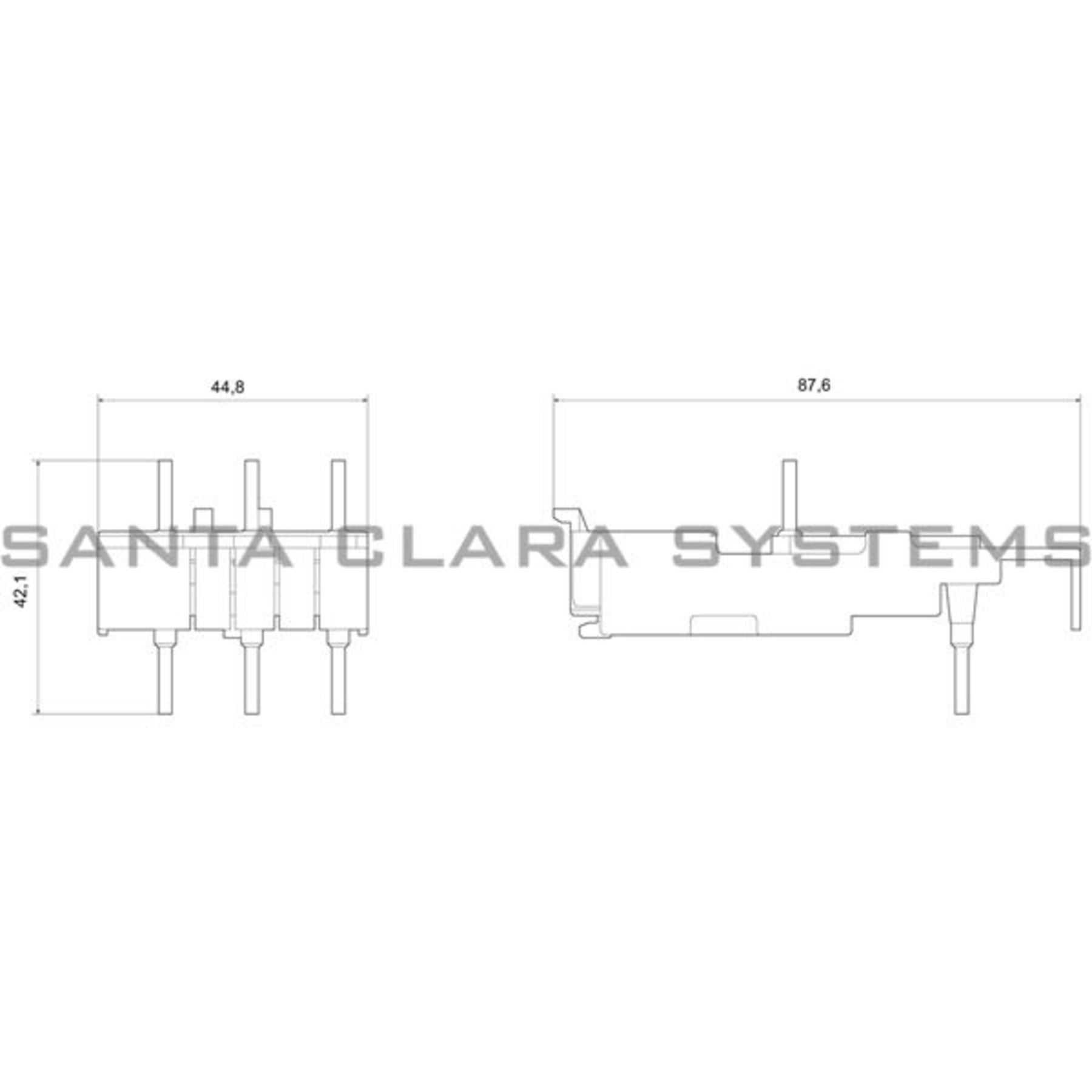 Siemens 3RA19211AA00 - Adattatore Per Contattore - Accessorio Modulare Per Impianti Elettrici Industriali - 2